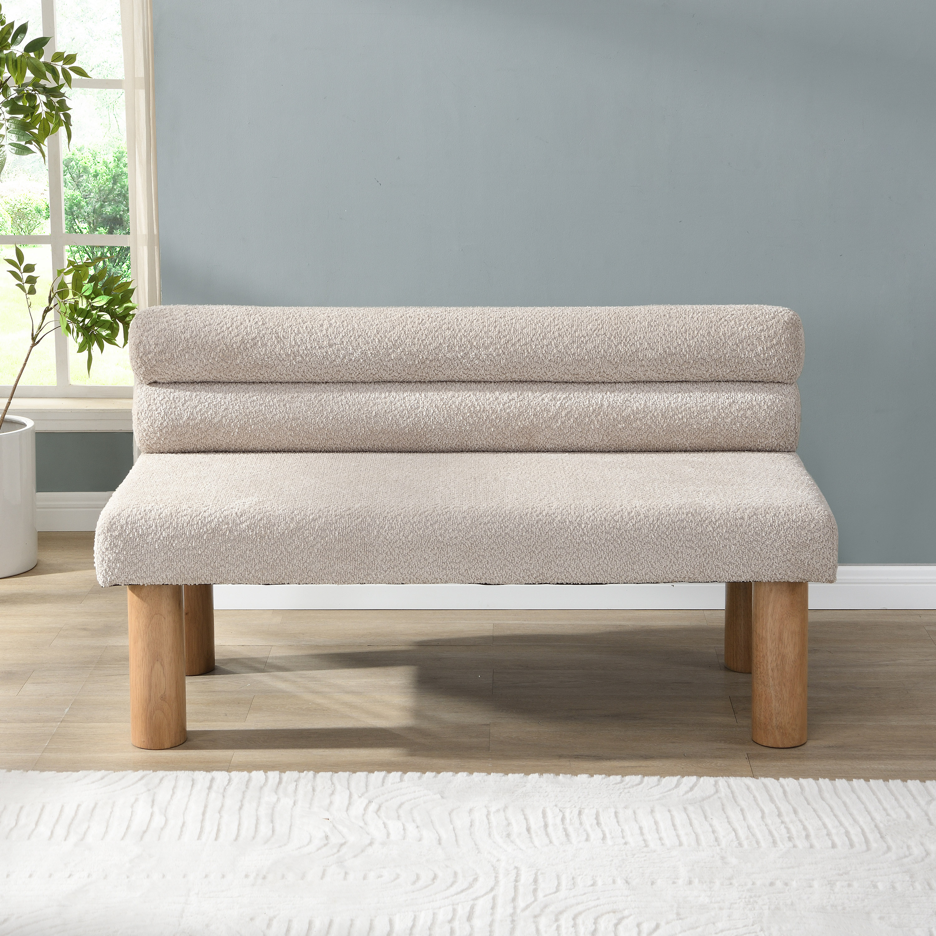 Upholstered Dining Bench, picture 3 of 4