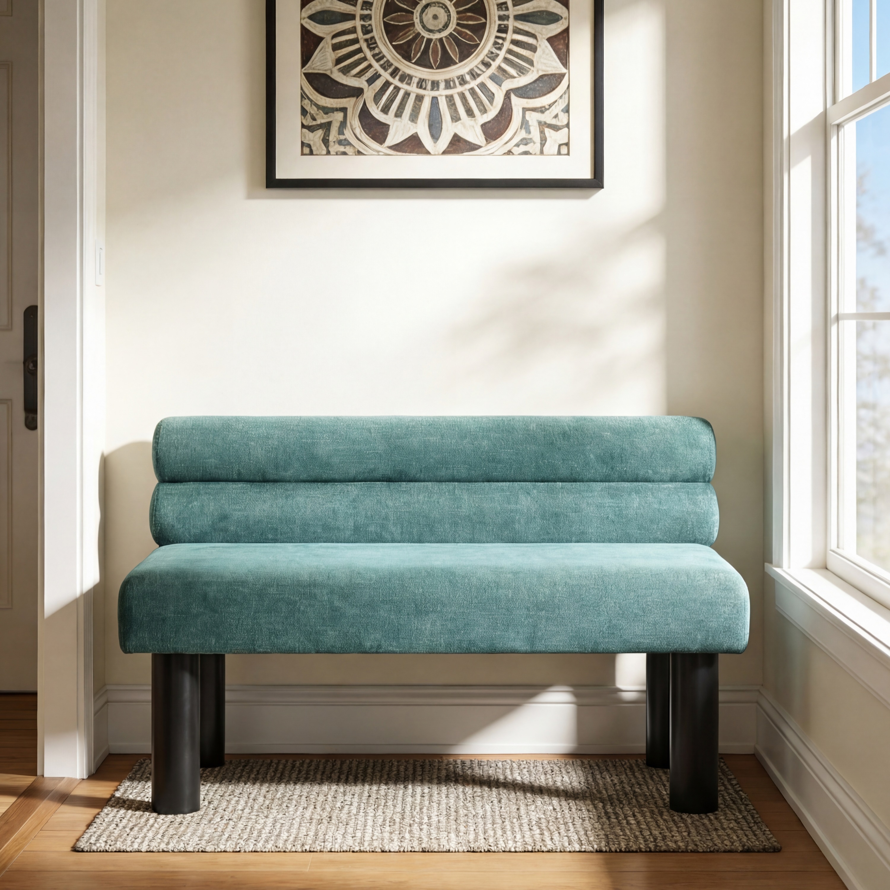 Upholstered Dining Bench, picture 3 of 4