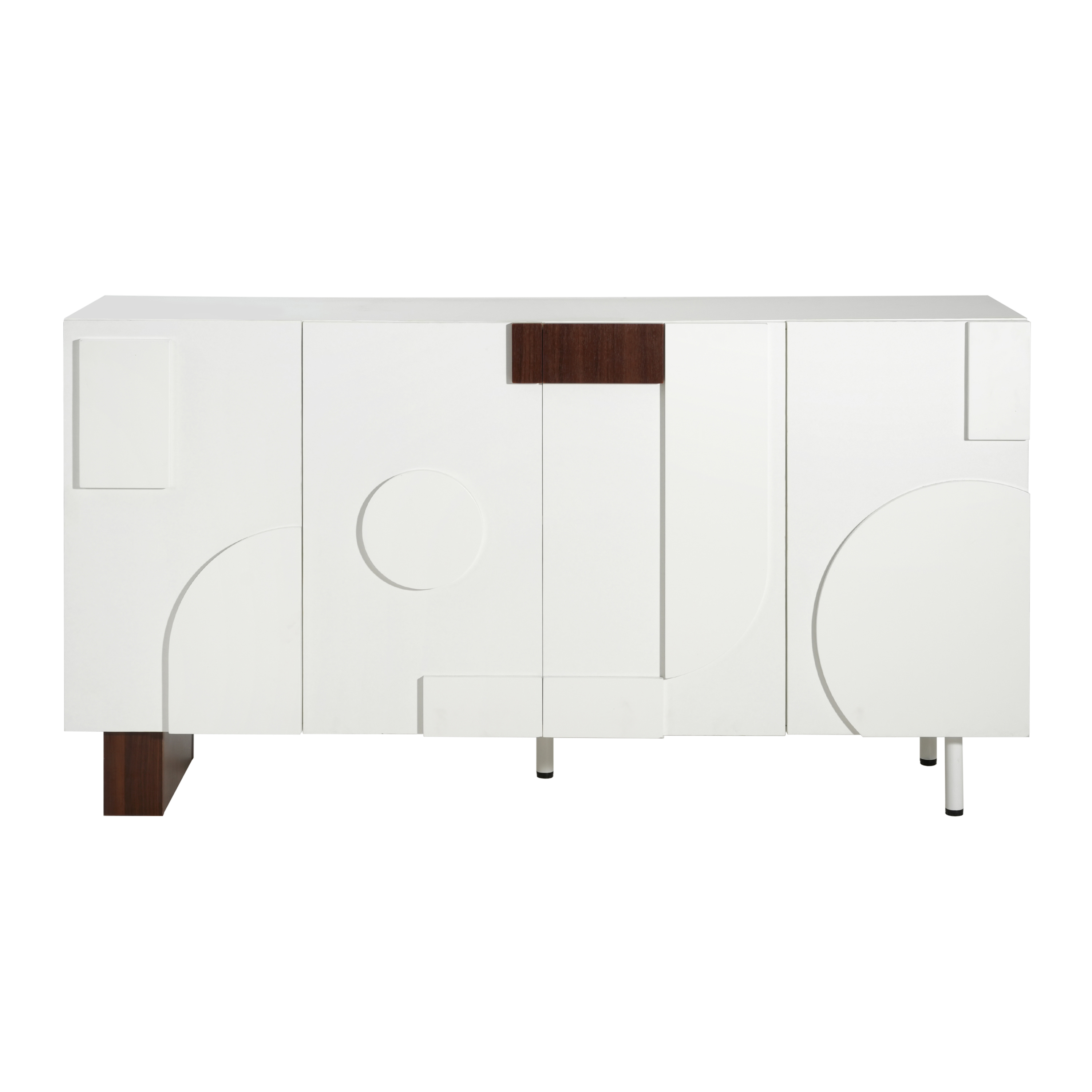 White Sideboard Buffet Cabinet, picture 1 of 4