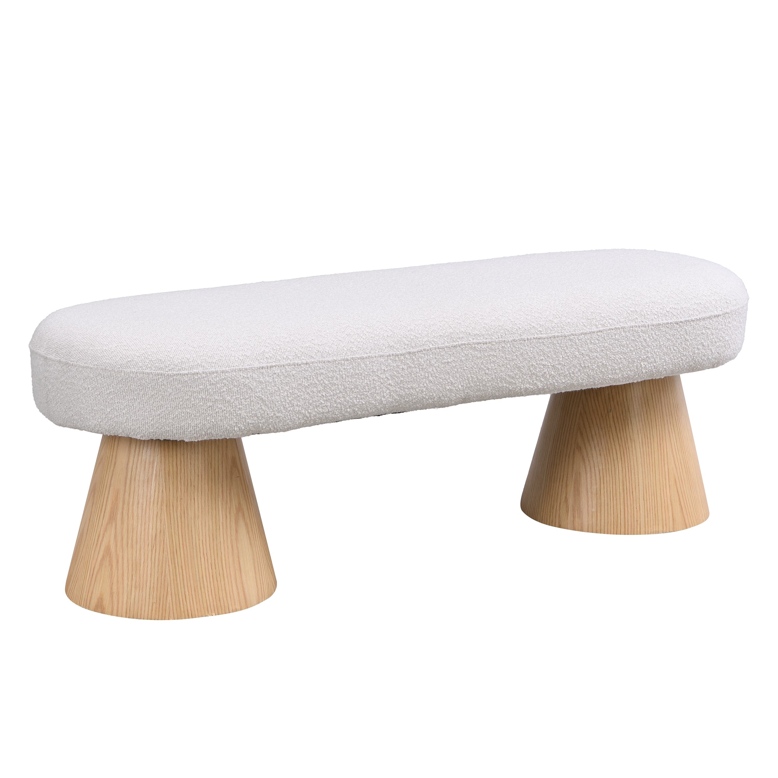 Upholstered Fabric Bench