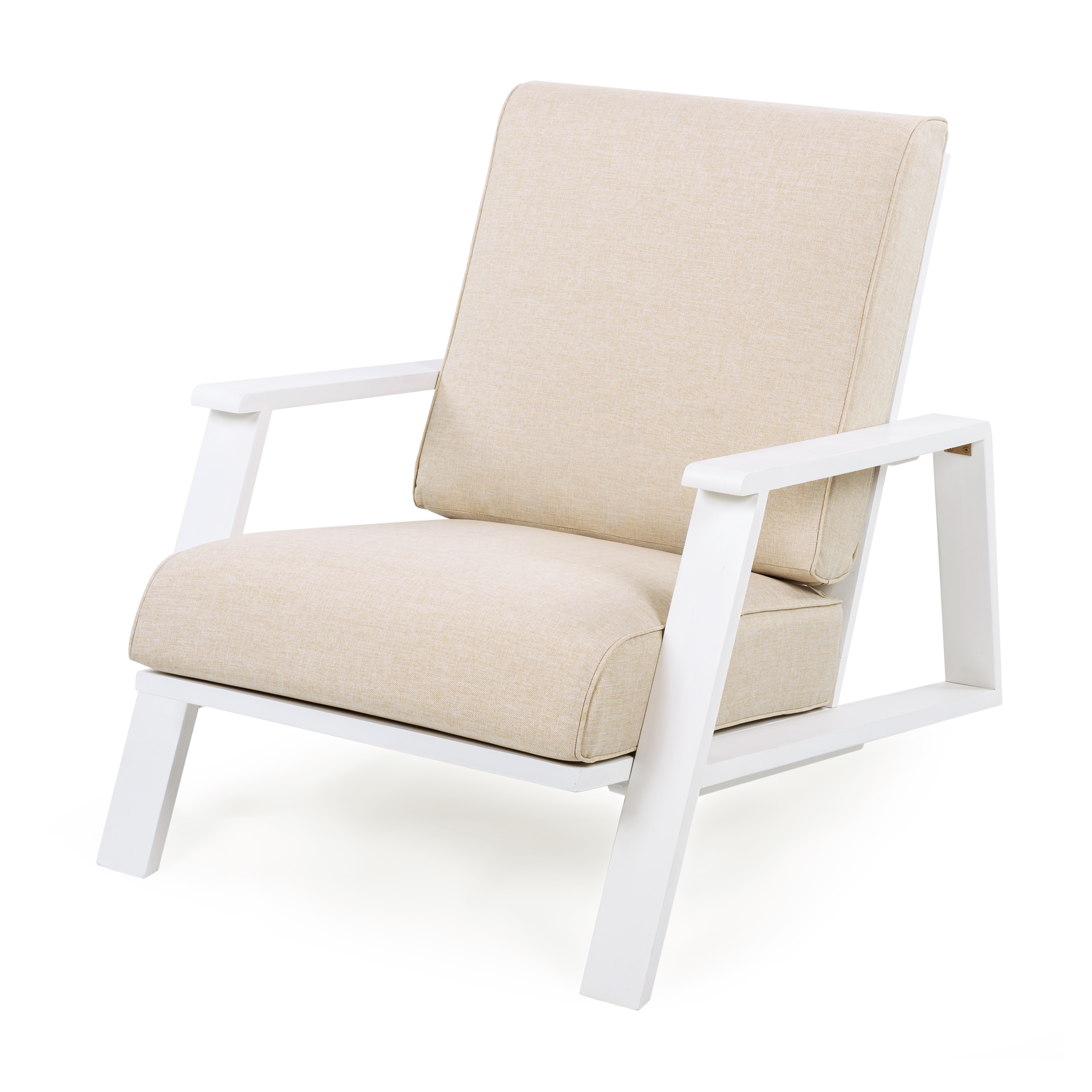 Acacia Wood Patio Lounge Chair