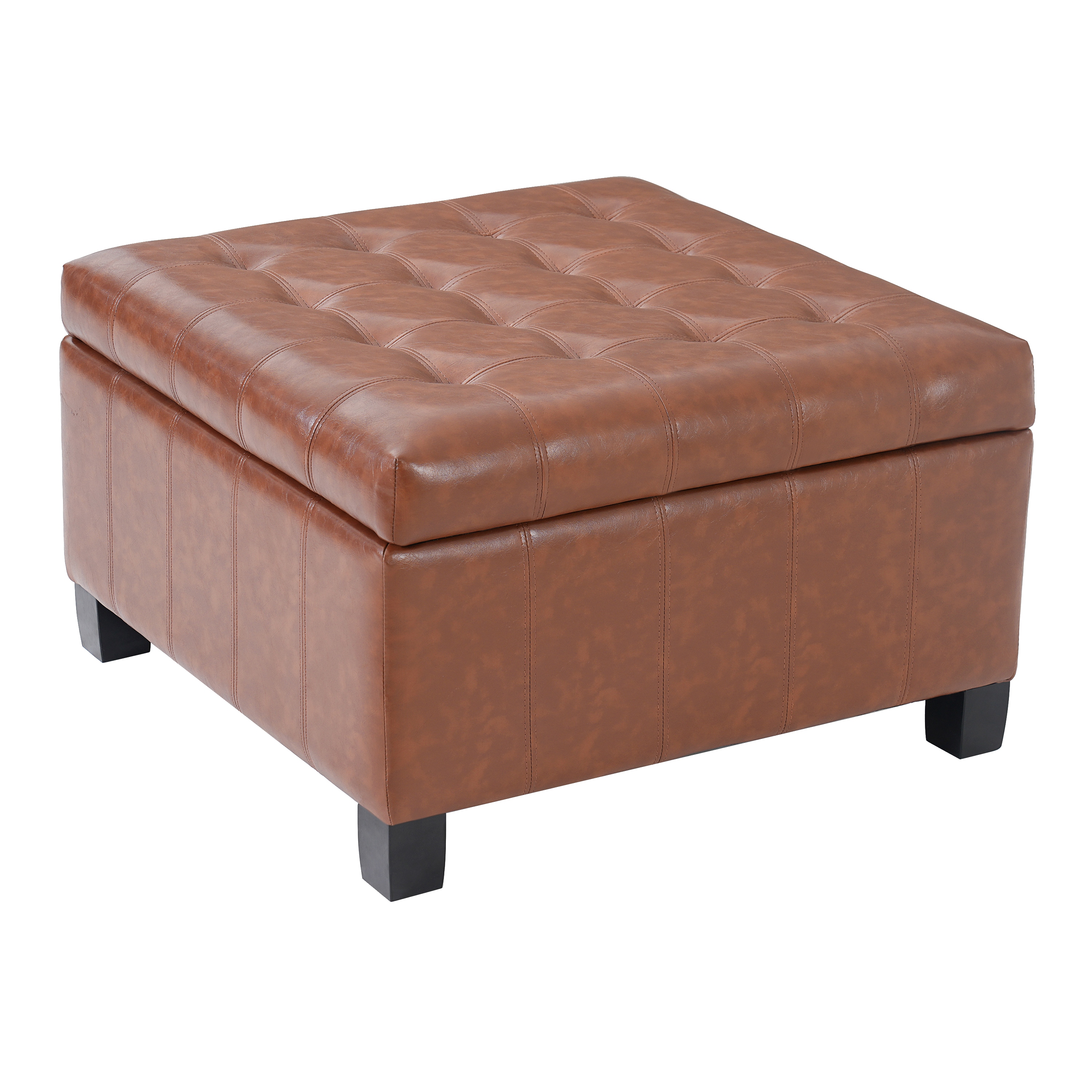 PU Storage Ottoman