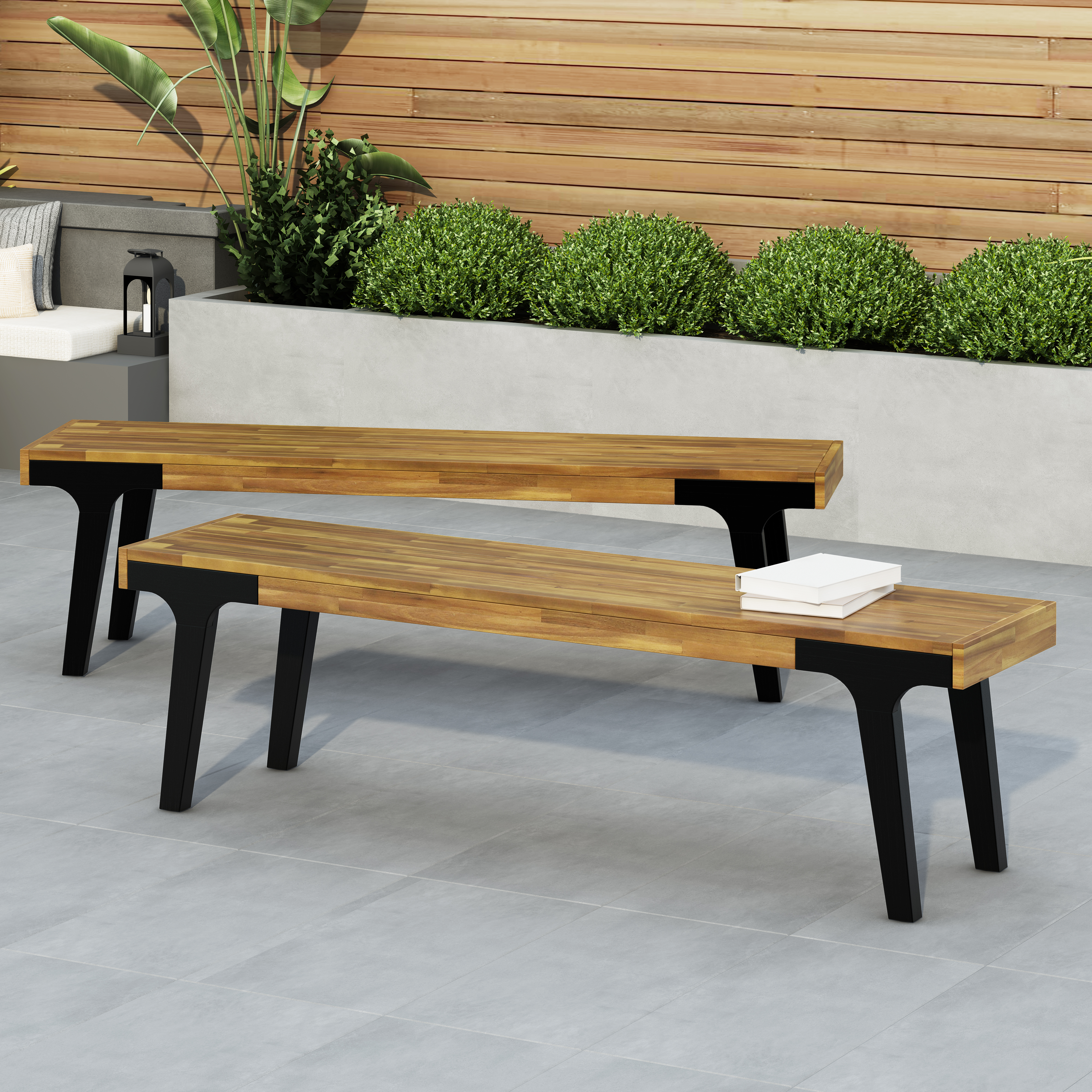 BENCH  SET OF 2