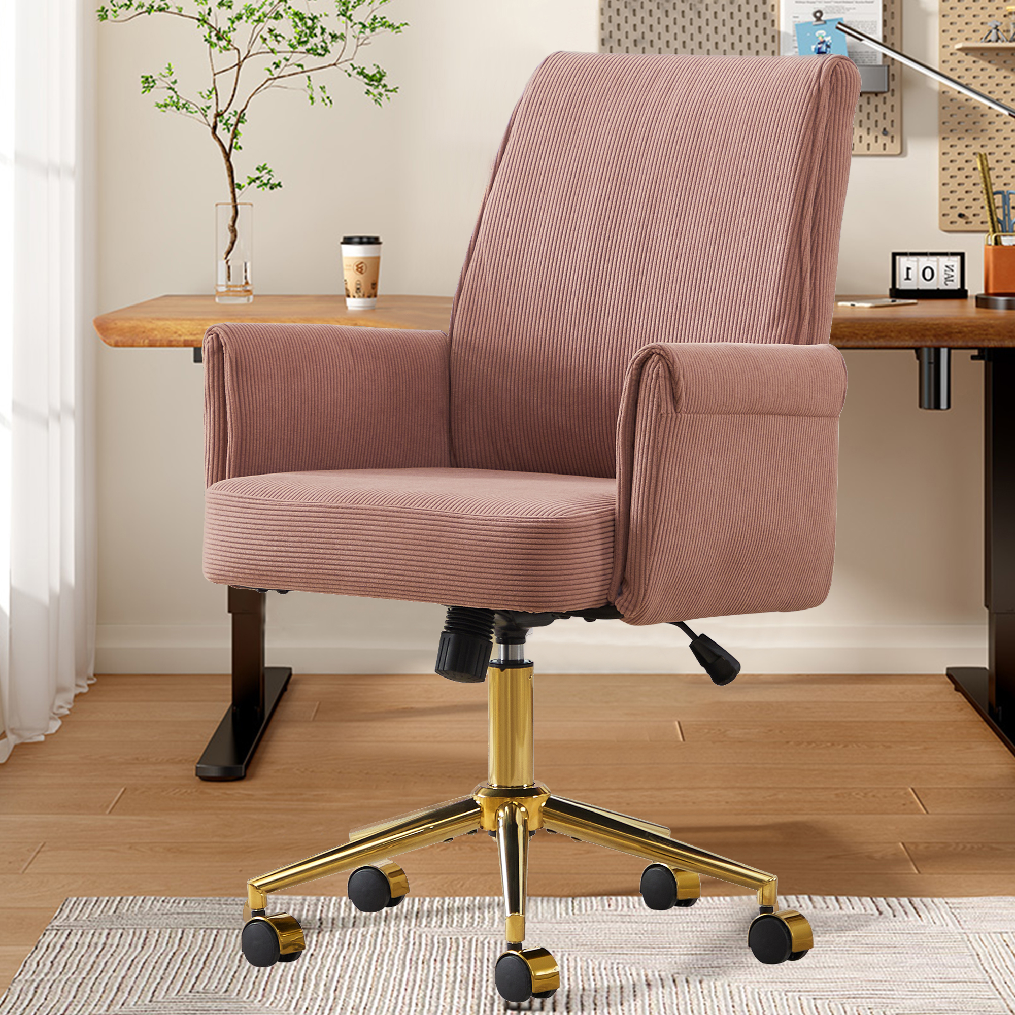 Mid-Back Liftable Office Chair, picture 2 of 5