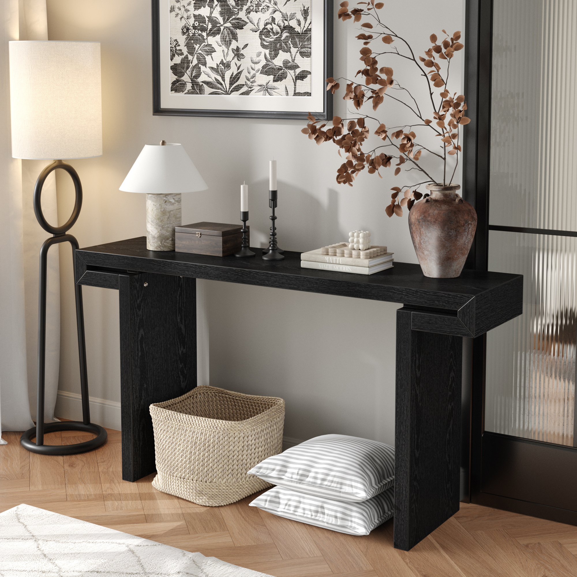 Rustic Farmhouse Console Table, picture 2 of 5