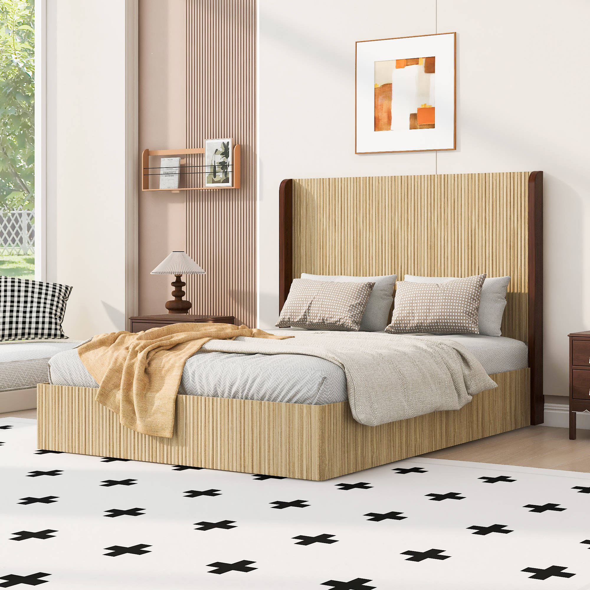 Wooden Platform Bed Frame, picture 4 of 4