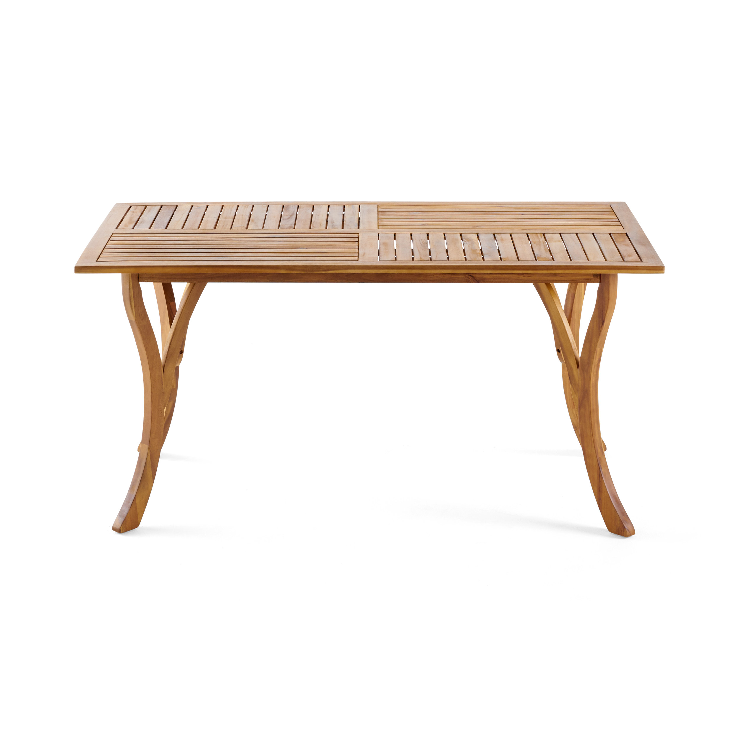 Acacia Wood Outdoor Dining Table, picture 2 of 4