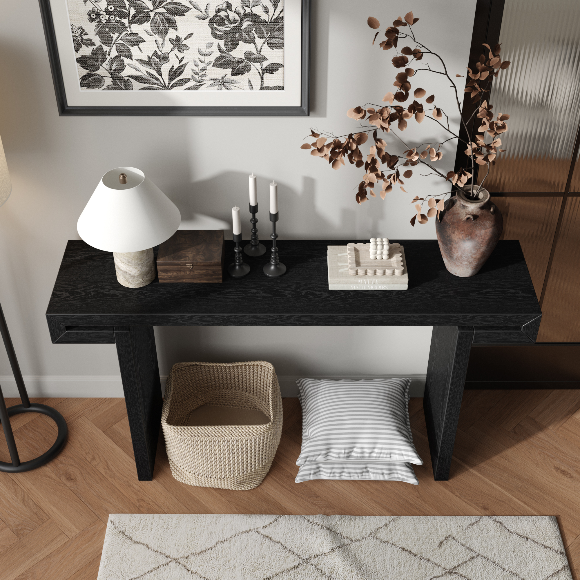 Rustic Farmhouse Console Table, picture 3 of 5