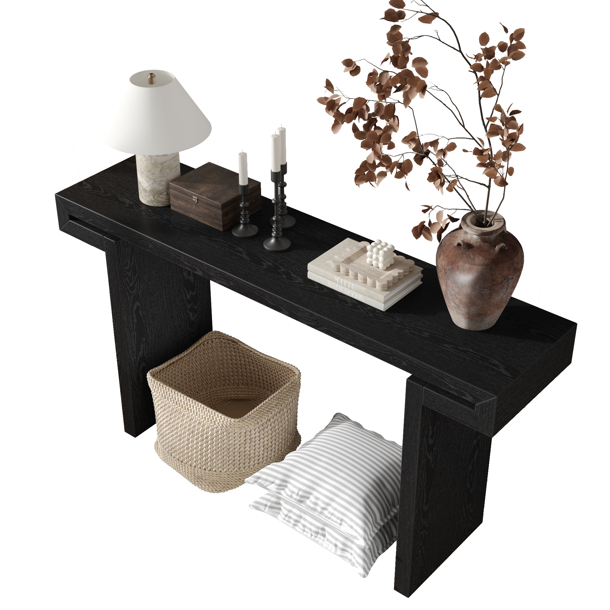Rustic Farmhouse Console Table, picture 4 of 5