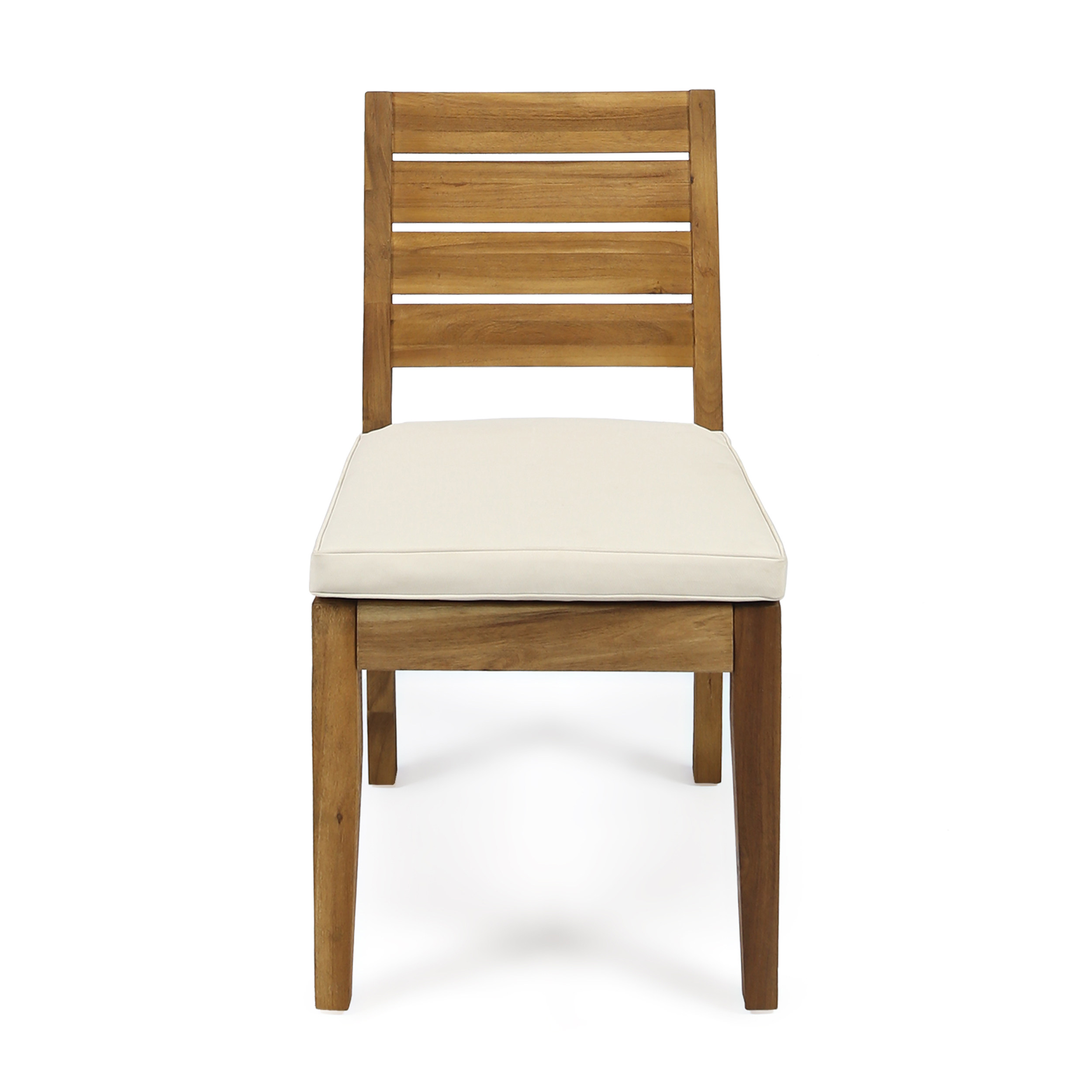 Acacia Outdoor Dining Chair Set, picture 3 of 4
