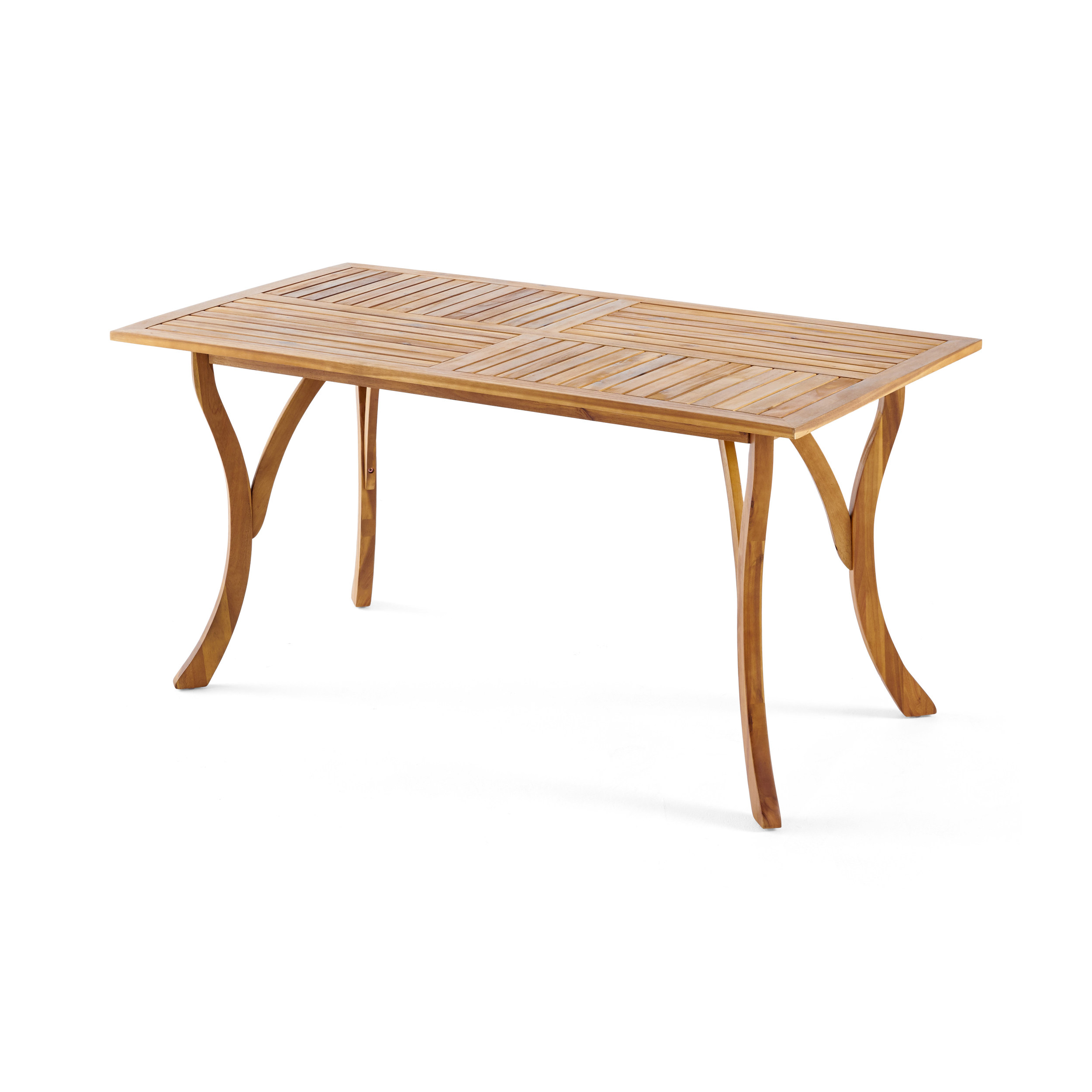 Acacia Wood Outdoor Dining Table, picture 3 of 4