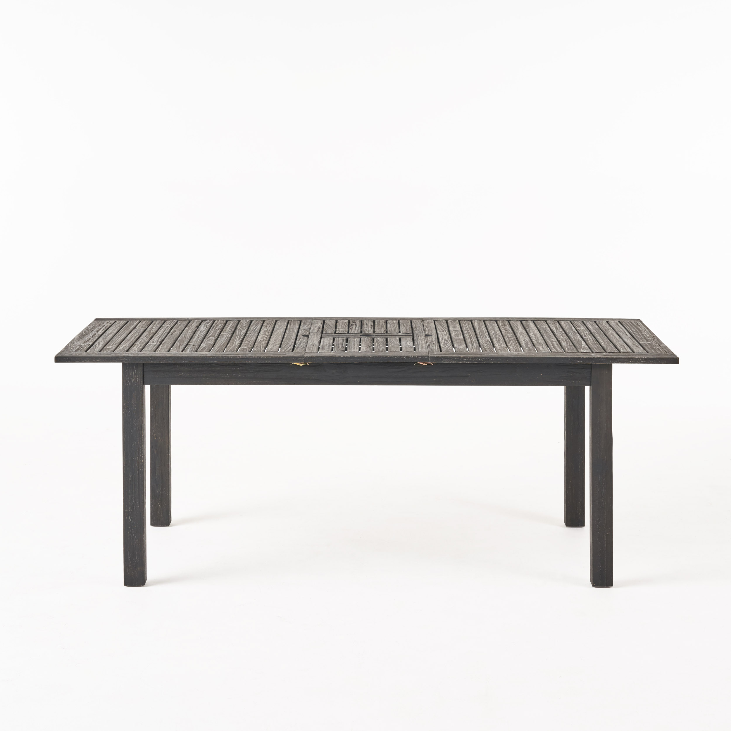 Expandable Acacia Wood Dining Table