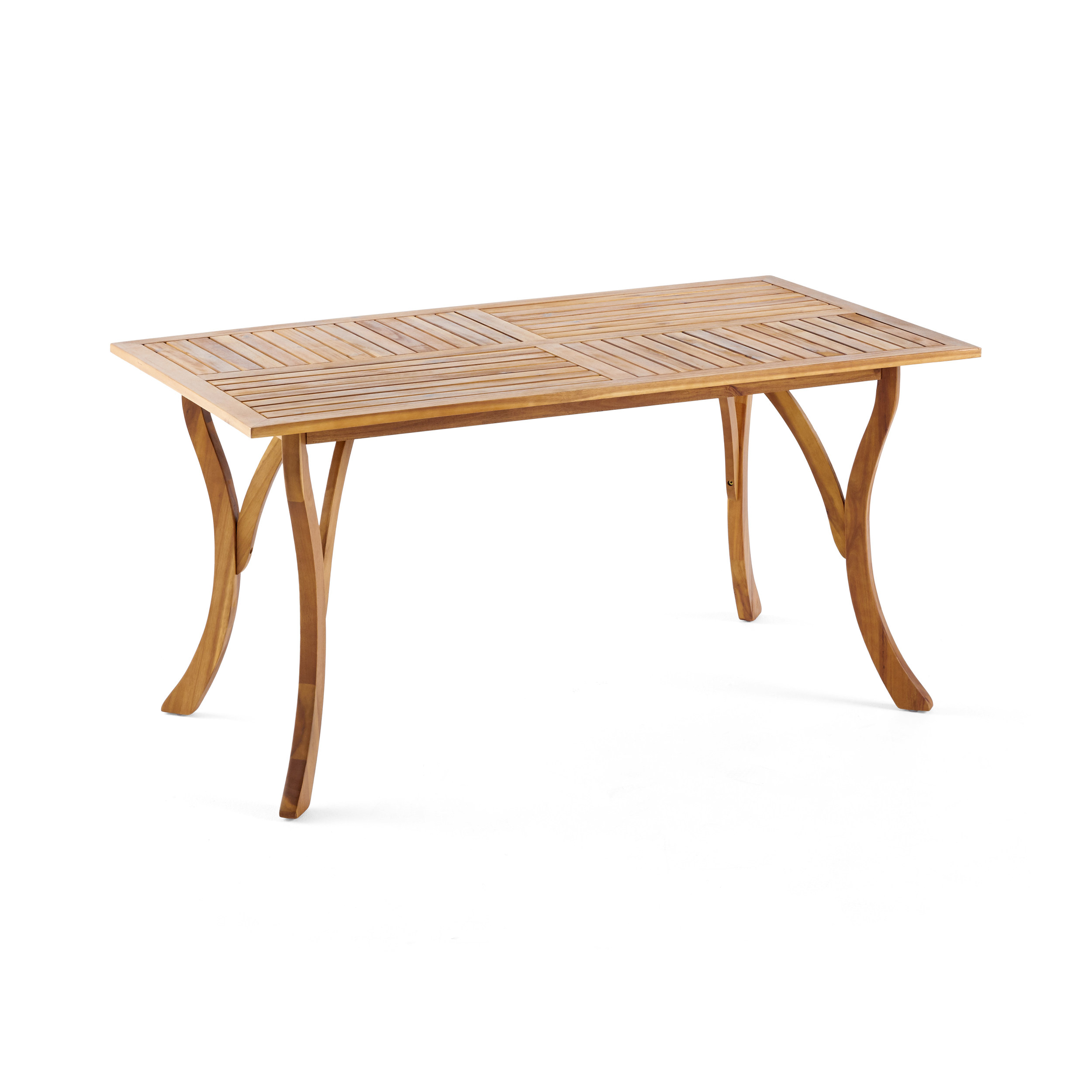 Acacia Wood Outdoor Dining Table