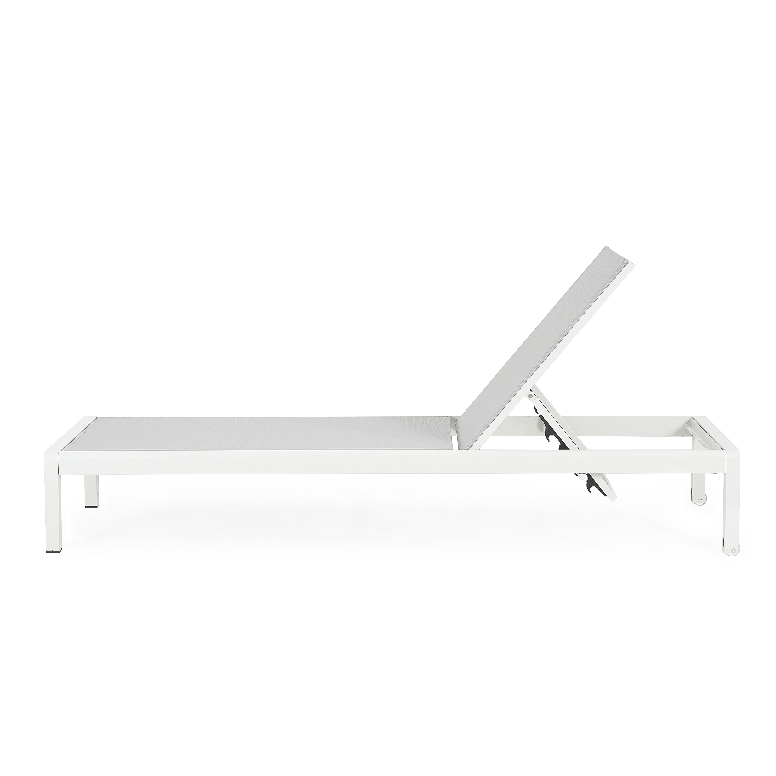 Aluminum Mesh Chaise Lounge Set