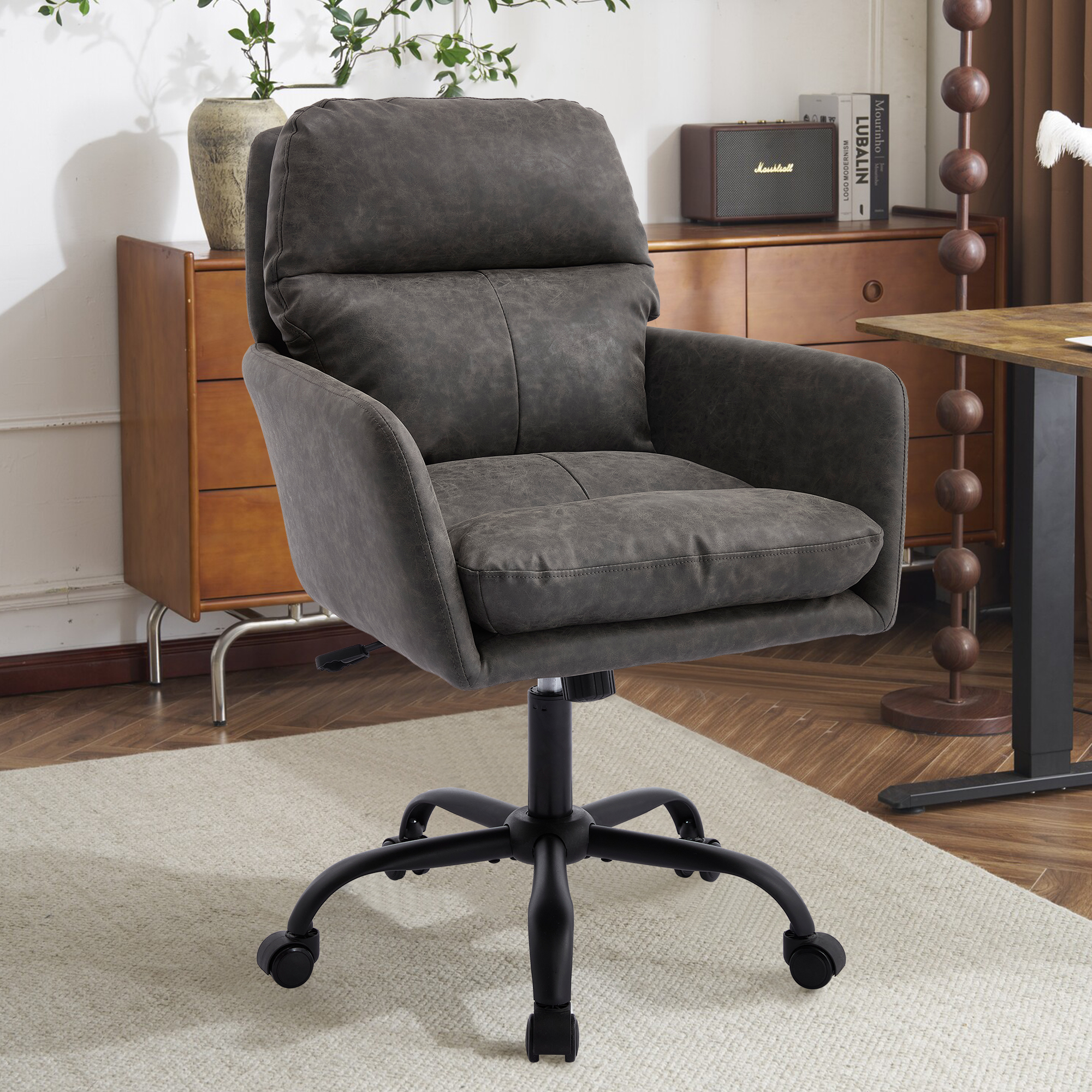 PU Leather Office Chair, picture 2 of 4