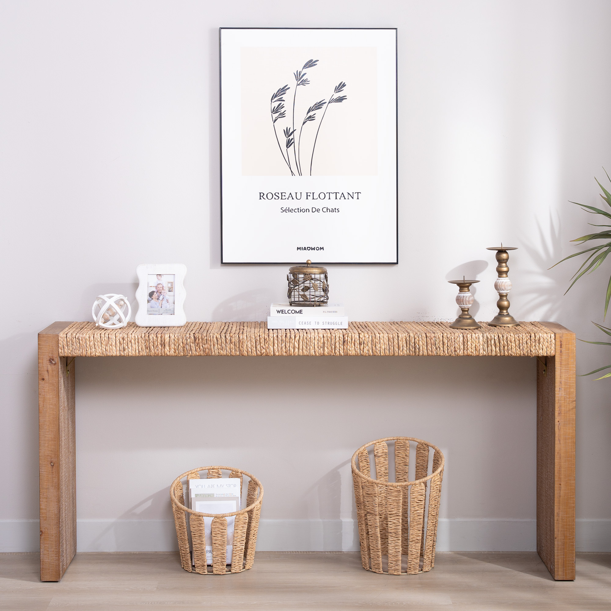 Seagrass Console Table, picture 4 of 4