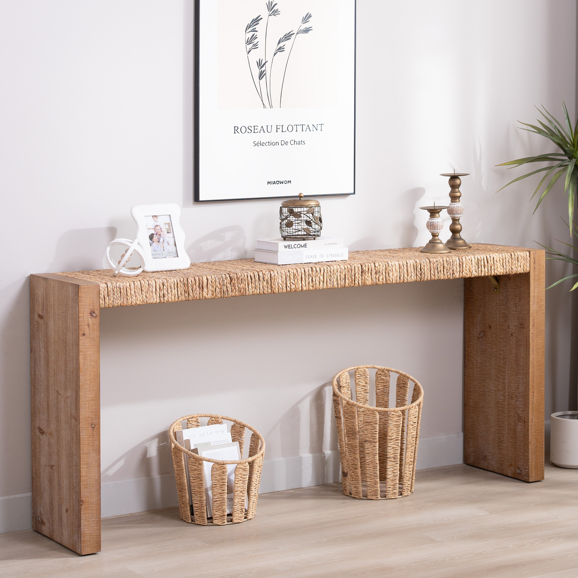 Seagrass Console Table, picture 3 of 4