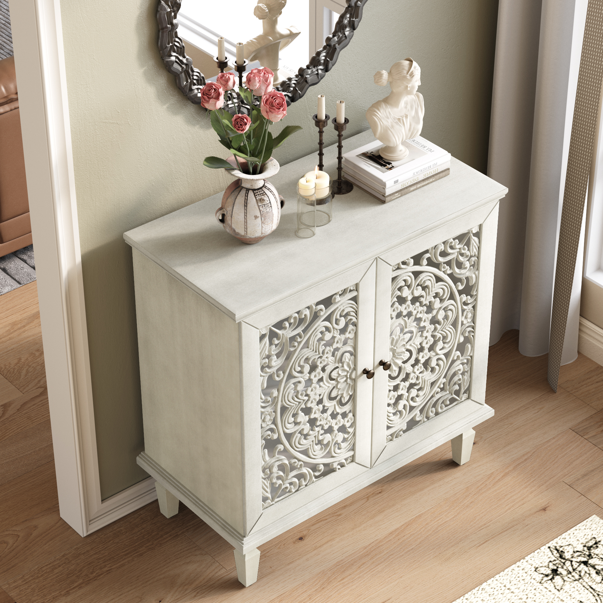 Vintage Accent Cabinet