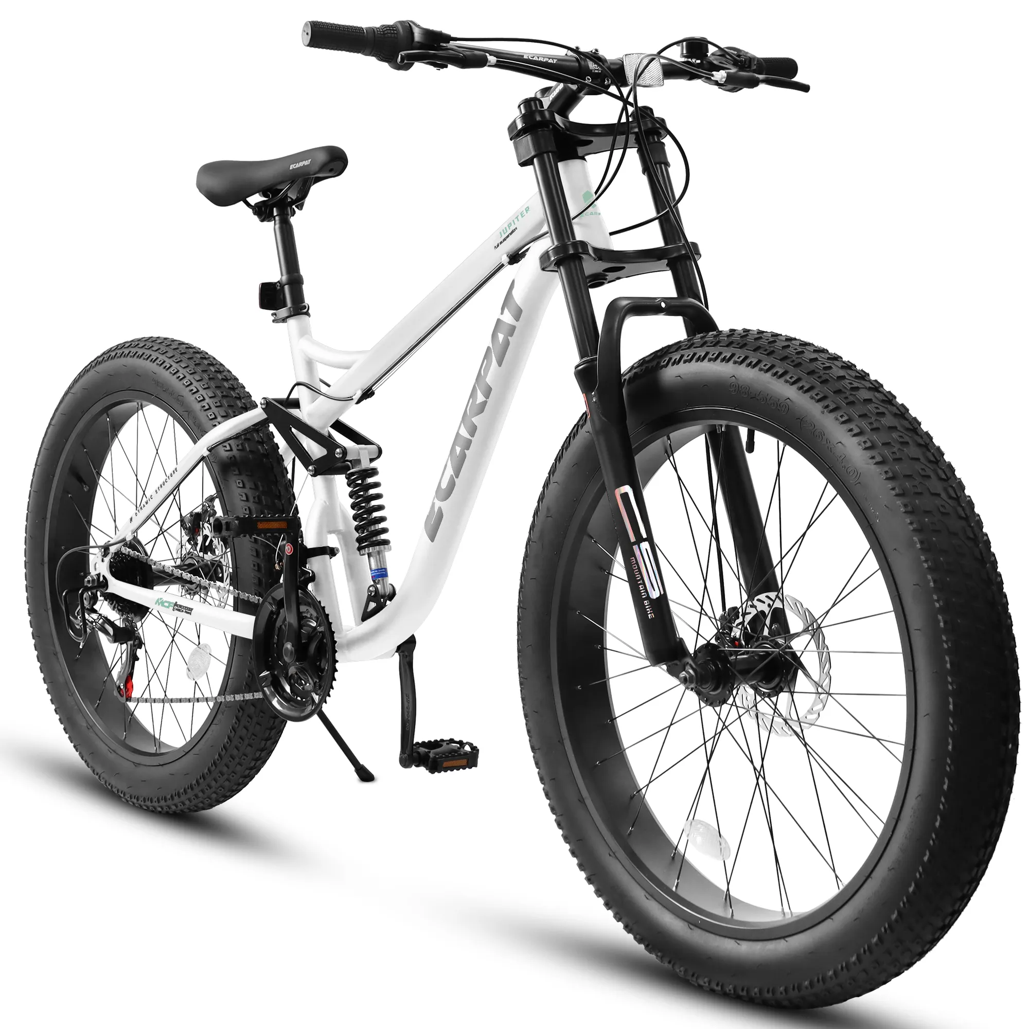 A26309 26 Inch Mountain Bike, Full-Suspension 21