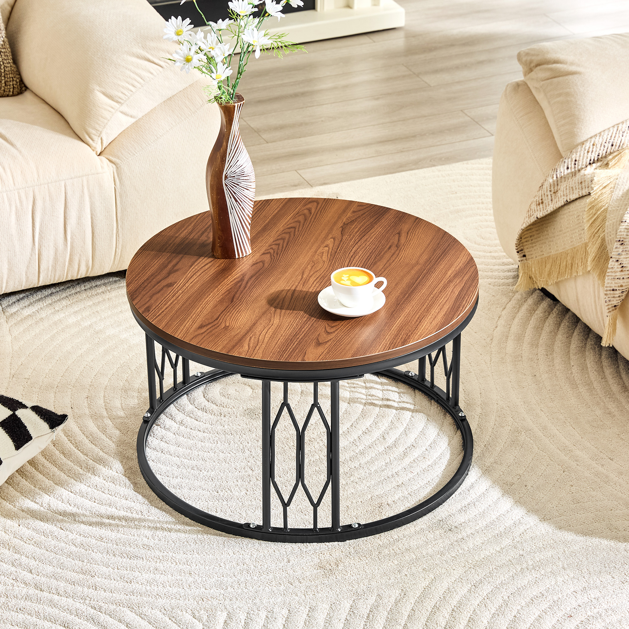 Round MDF Coffee Table