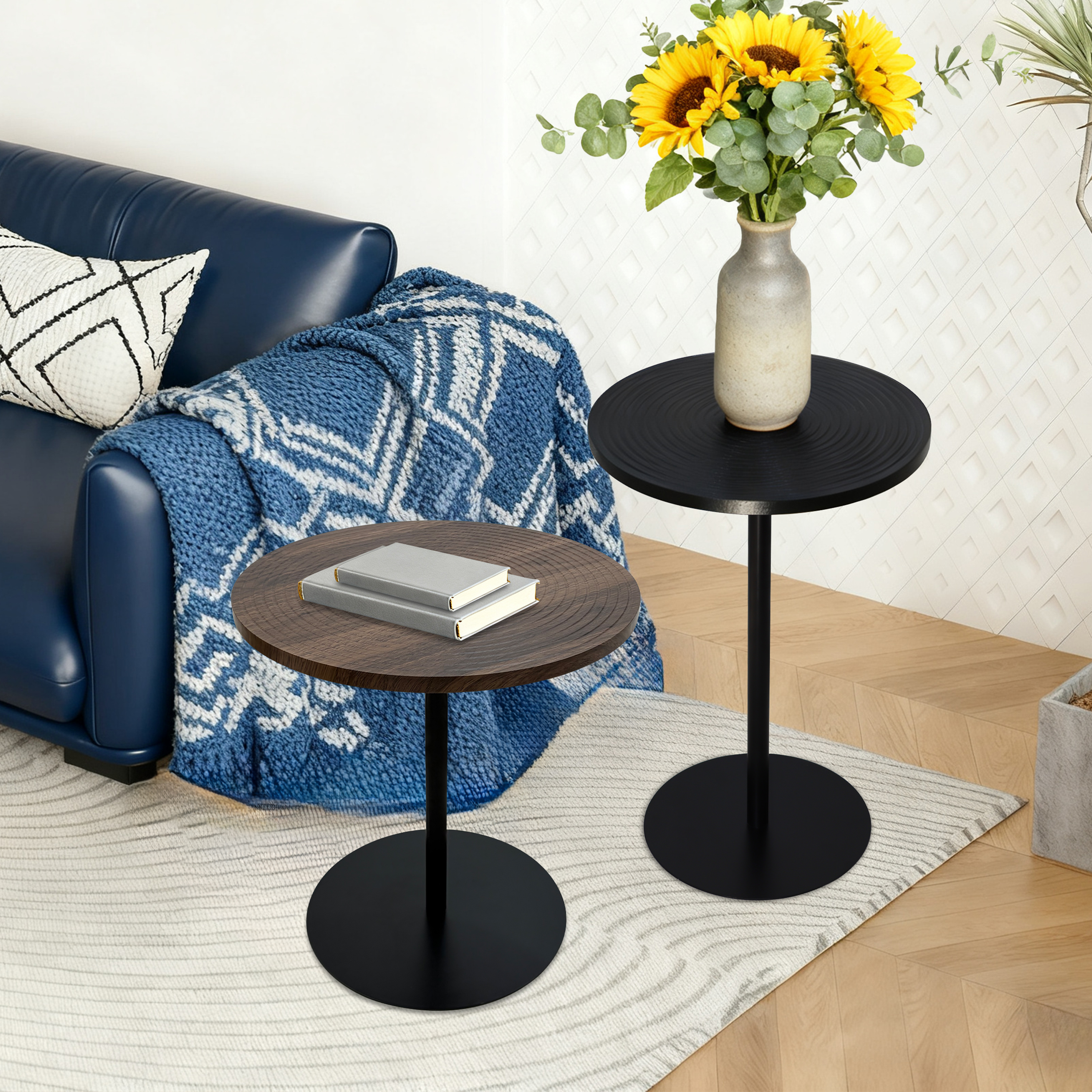 Round Nesting Side Tables, picture 3 of 4