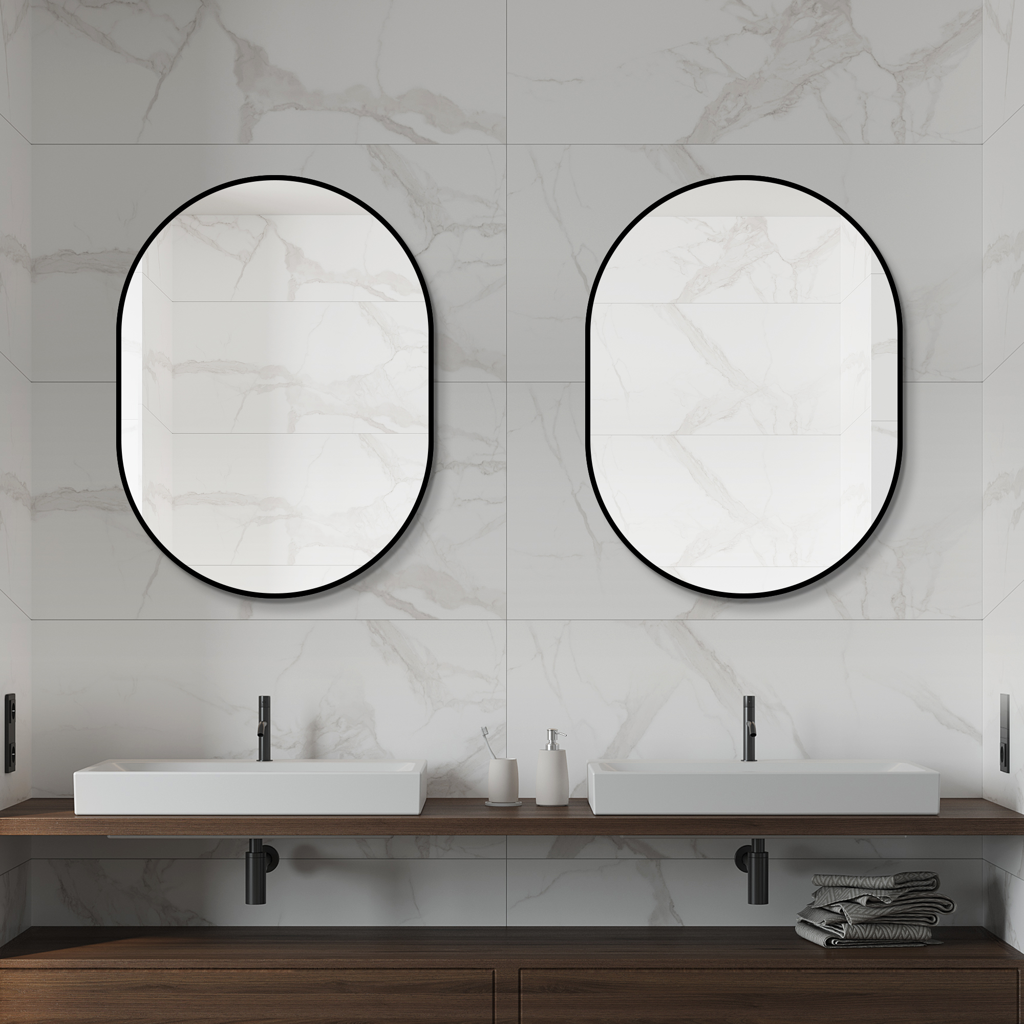 Capsule Bathroom Mirror, picture 4 of 4