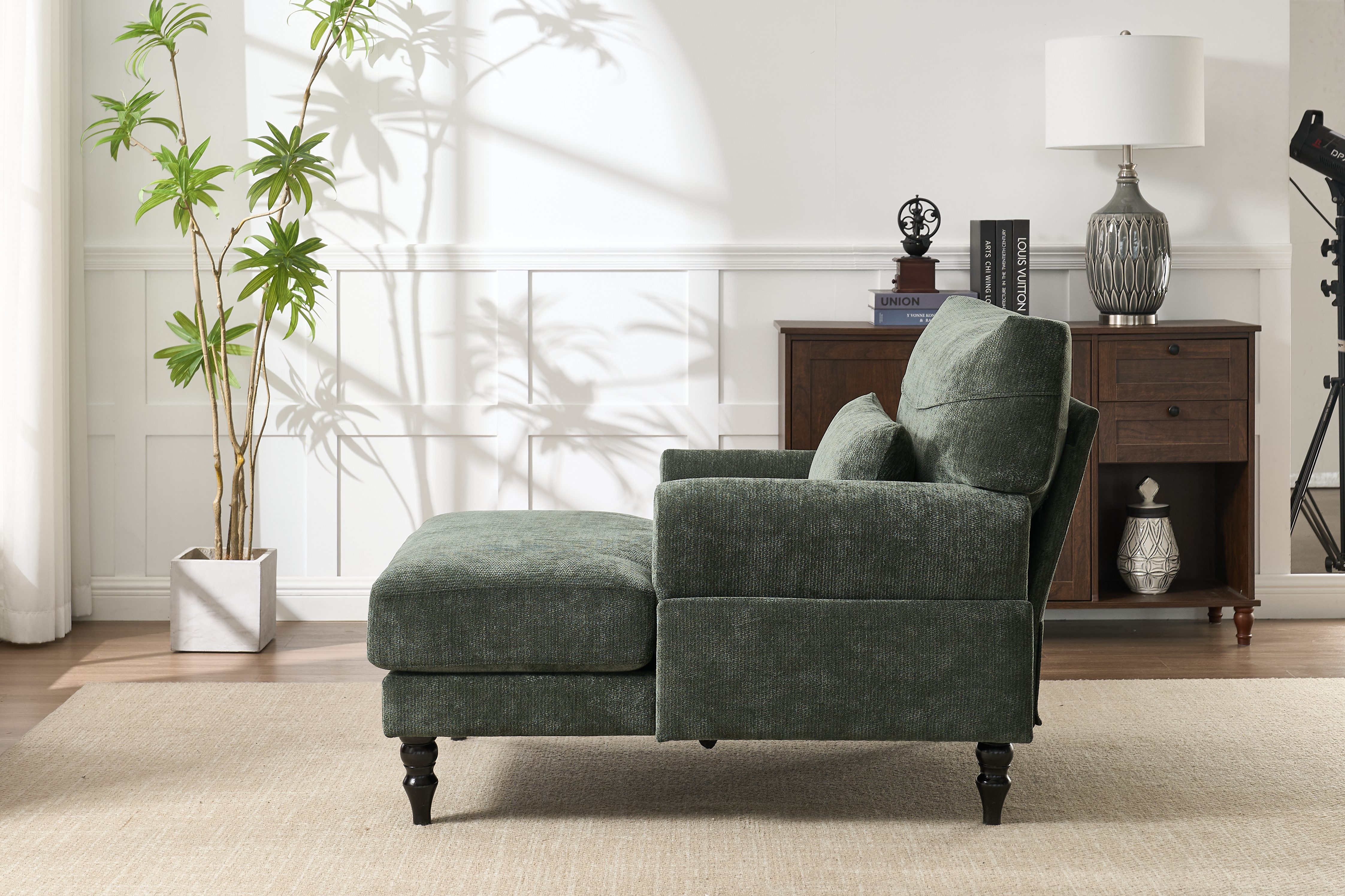 Upholstered Chaise Lounge, picture 2 of 4