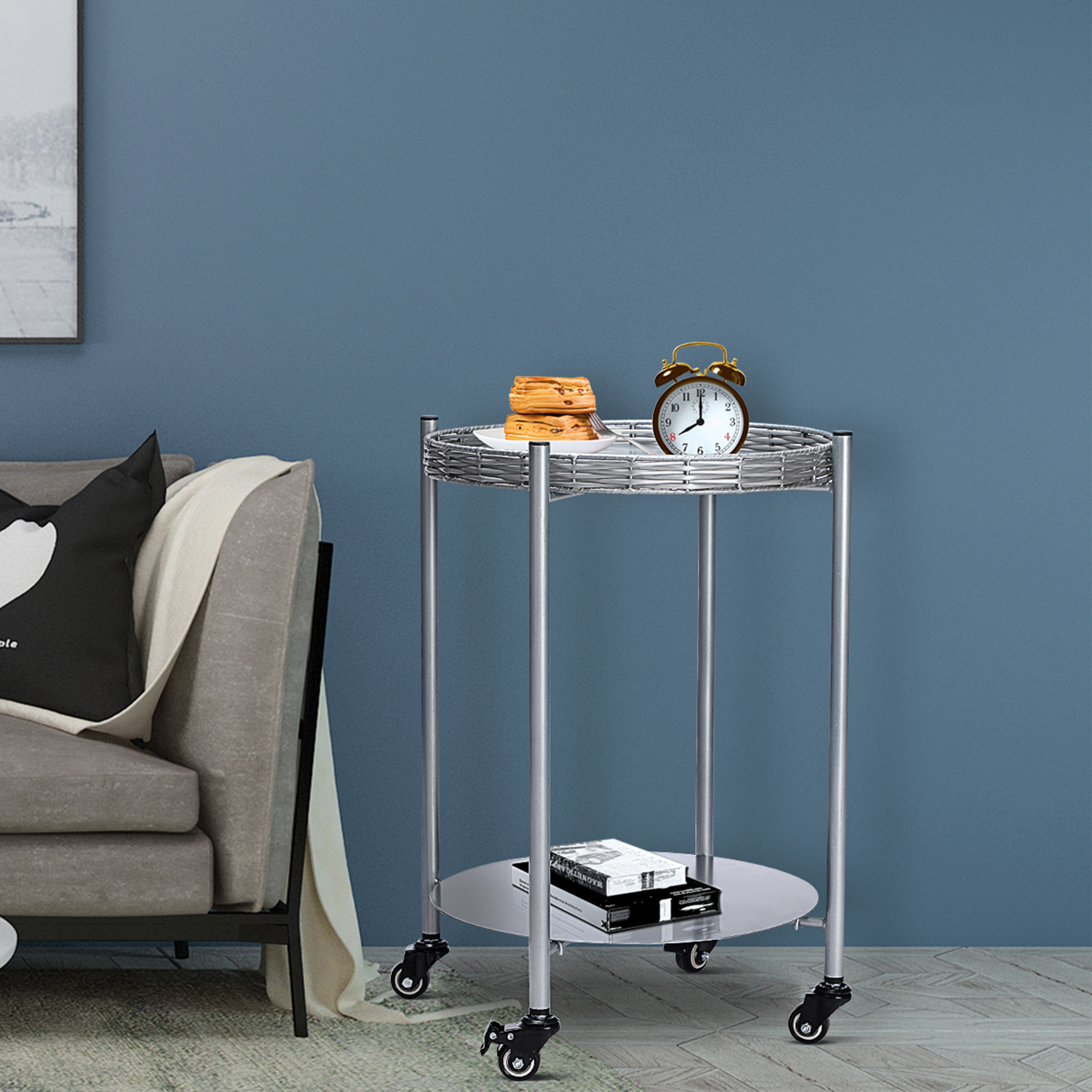Round Metal Coffee Table, picture 2 of 4