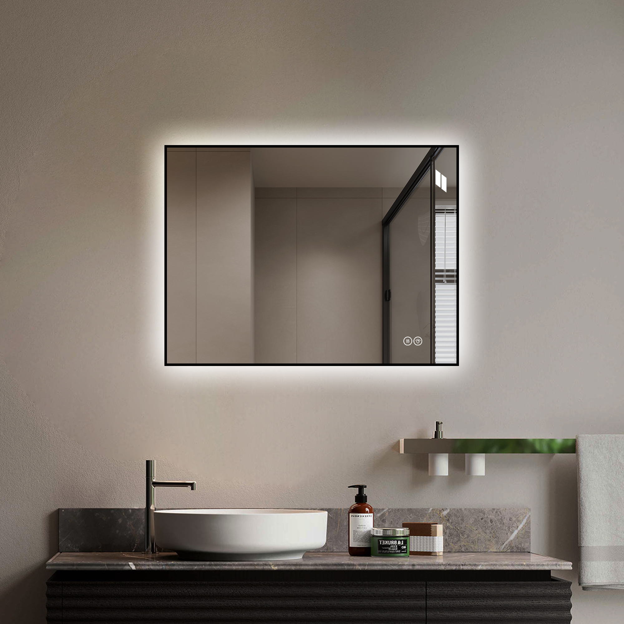 32 LED Bathroom Mirror