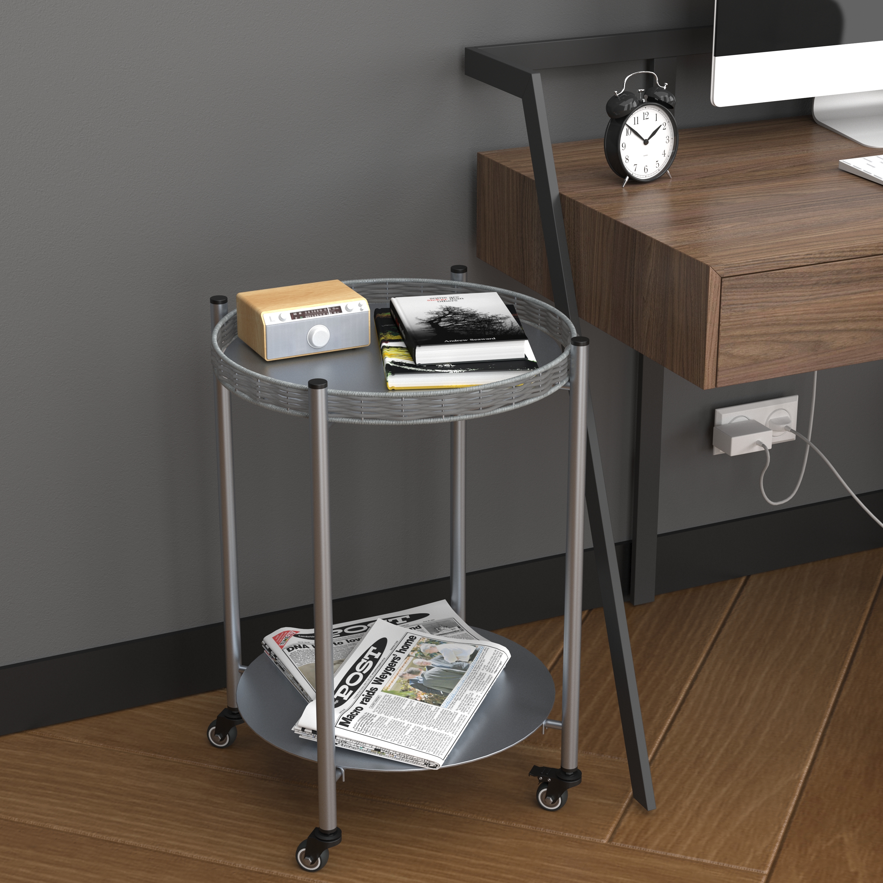 Round Metal Coffee Table, picture 4 of 4