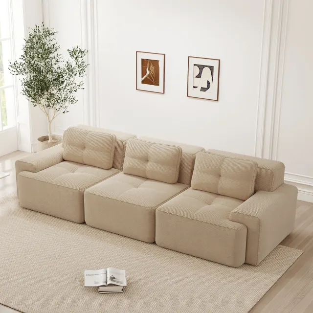 Modulares Cordsofa “Cloud”
