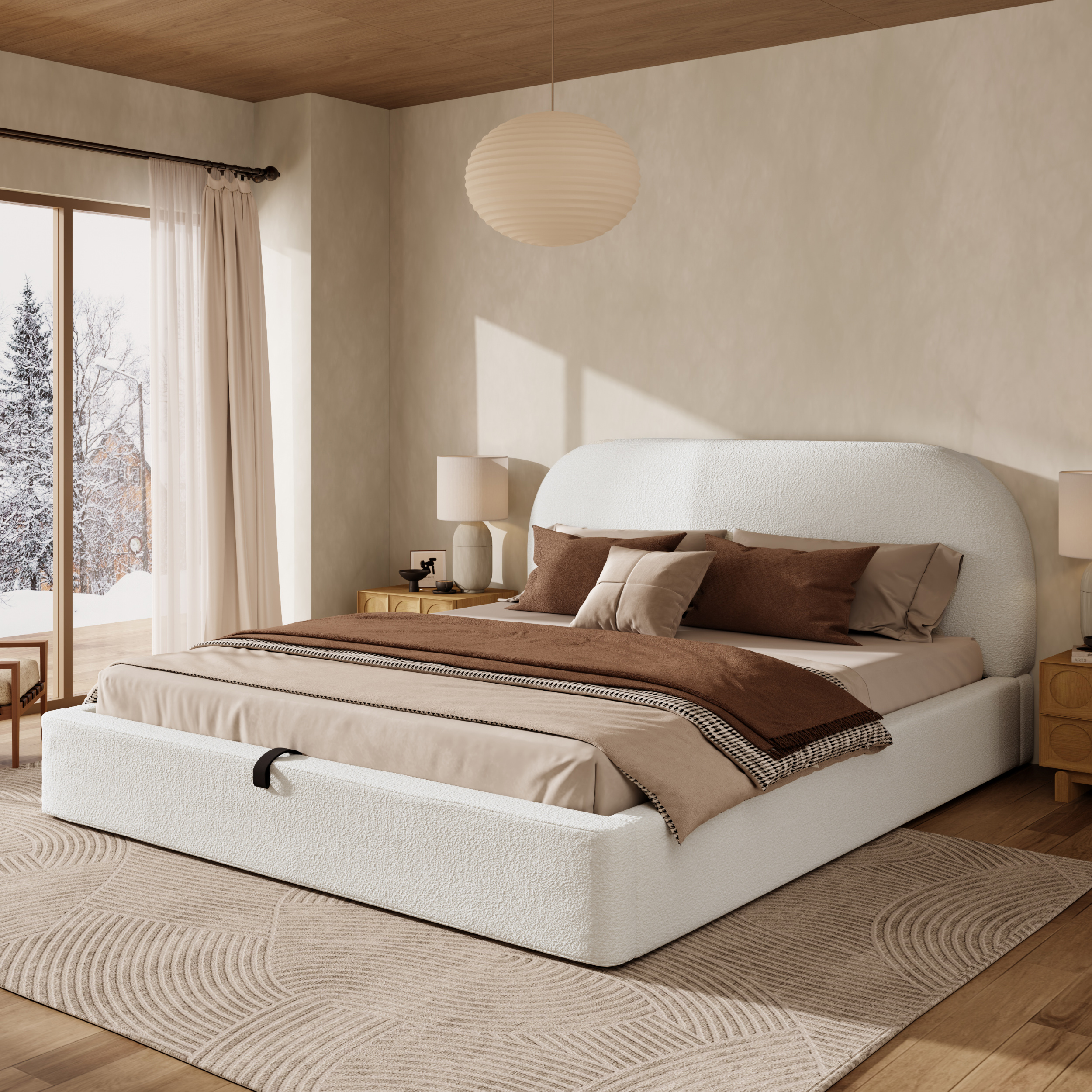 Upholstered Bed, Double Bed, 180 X 200cm, Hydraulic Functional Bed, Bed With Slatted Frame, Headboard And Large Storage Space, Upholstered Headboard,