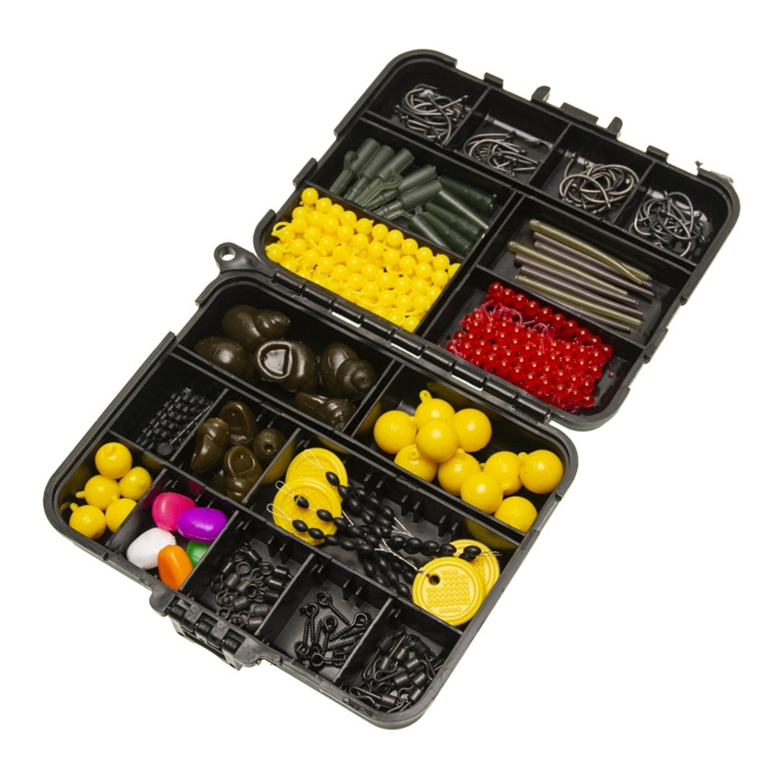 328pcs Carp Fishing Equipment Kit Carp Fishing Tackle Box Include Swivels Bait Float Fishing Needles Fishing Accessories 5