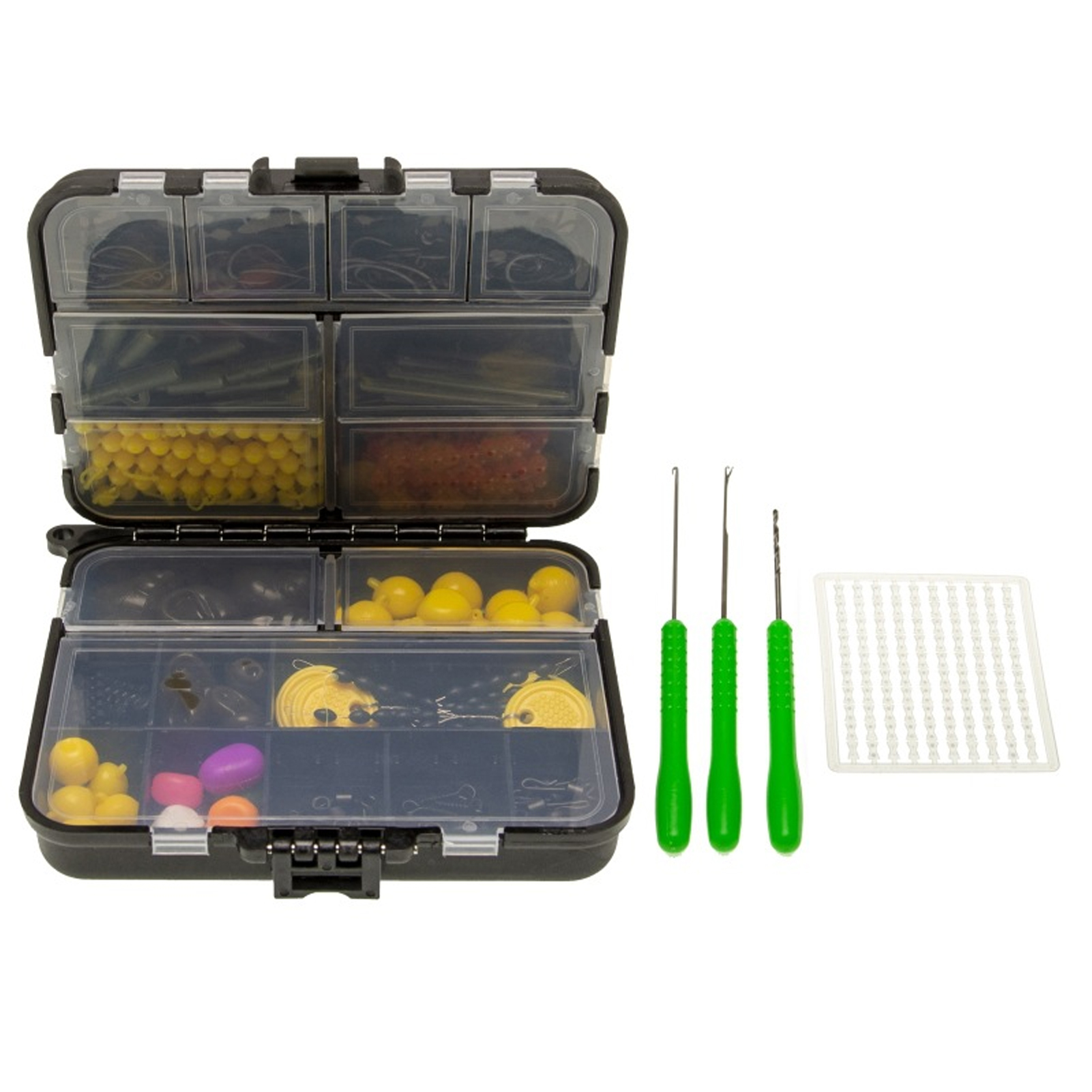 328pcs Carp Fishing Equipment Kit Carp Fishing Tackle Box Include Swivels Bait Float Fishing Needles Fishing Accessories 4