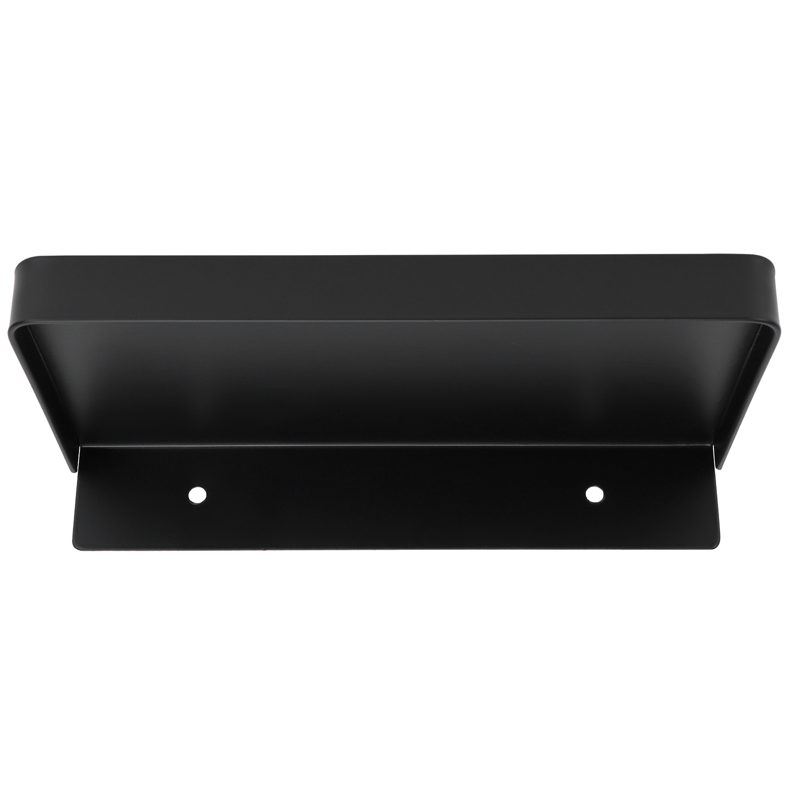 Bathroom Phone Holder Wall Mounted Thick Phone Storage Shelf Toilet Accessory 185x90mmBlack
