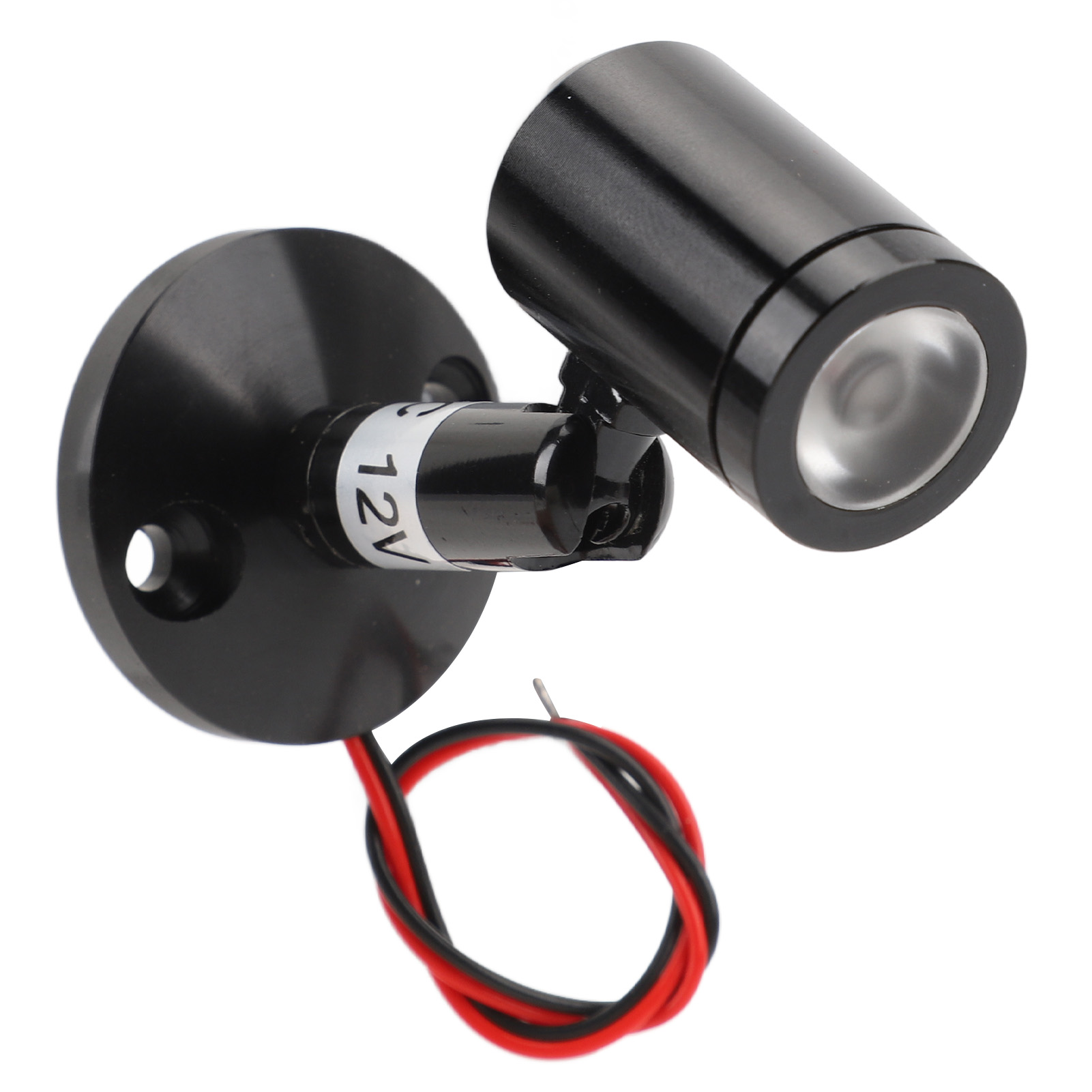 2PCS Mini LED Spot Lights Indoor DC 12V Rotatable LED Accent Spotlight For Jewelry Showcase Display Cabinet Bedside Boat 5