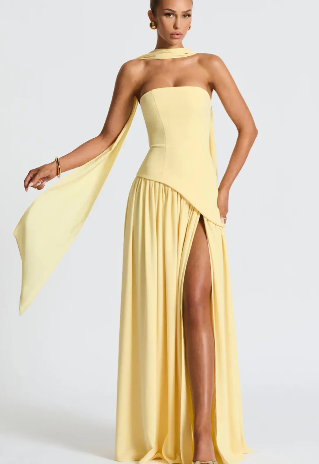 Fashion Graceful Tube Top Slim Fit Pure