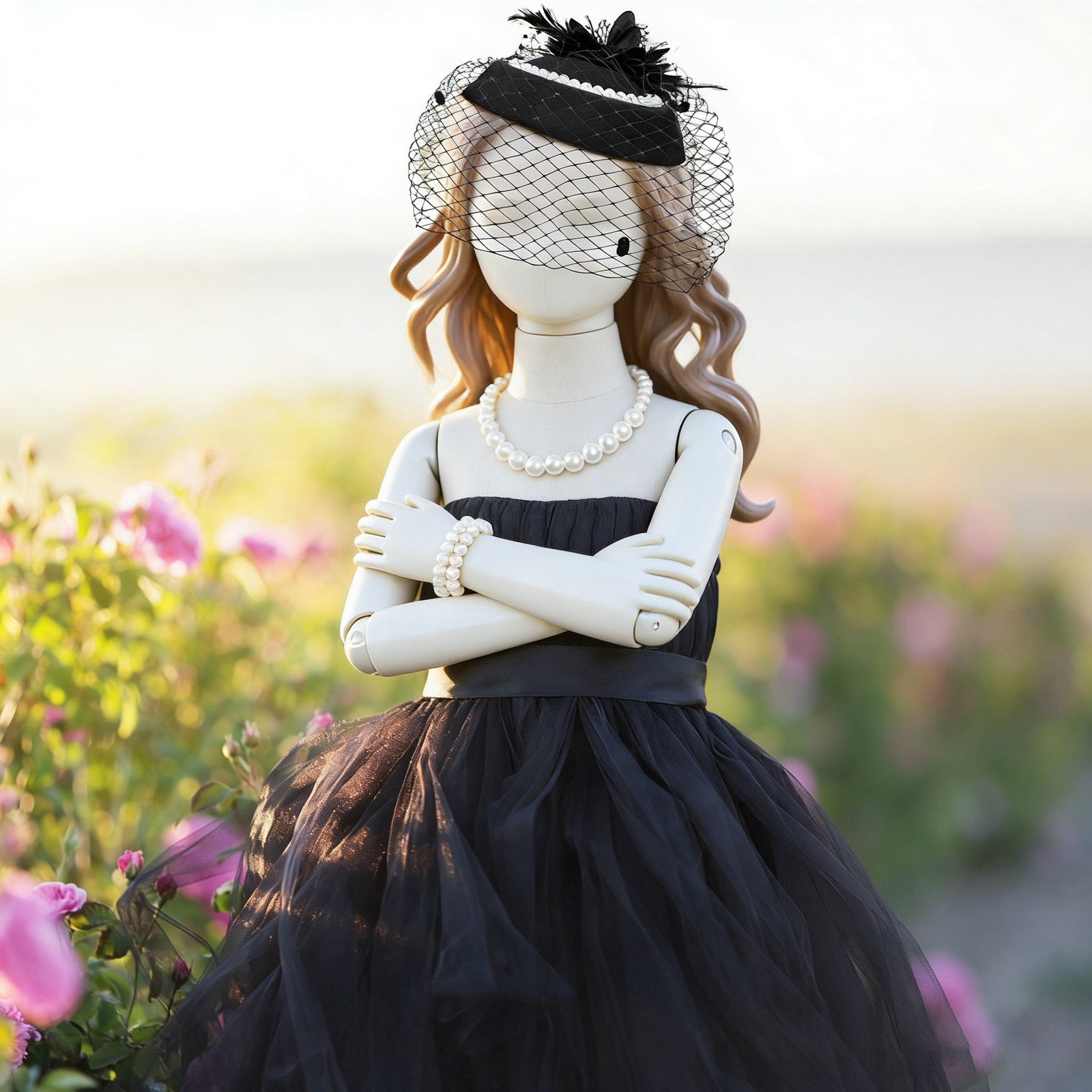 Lace Costume Accessory Set, picture 3 of 4