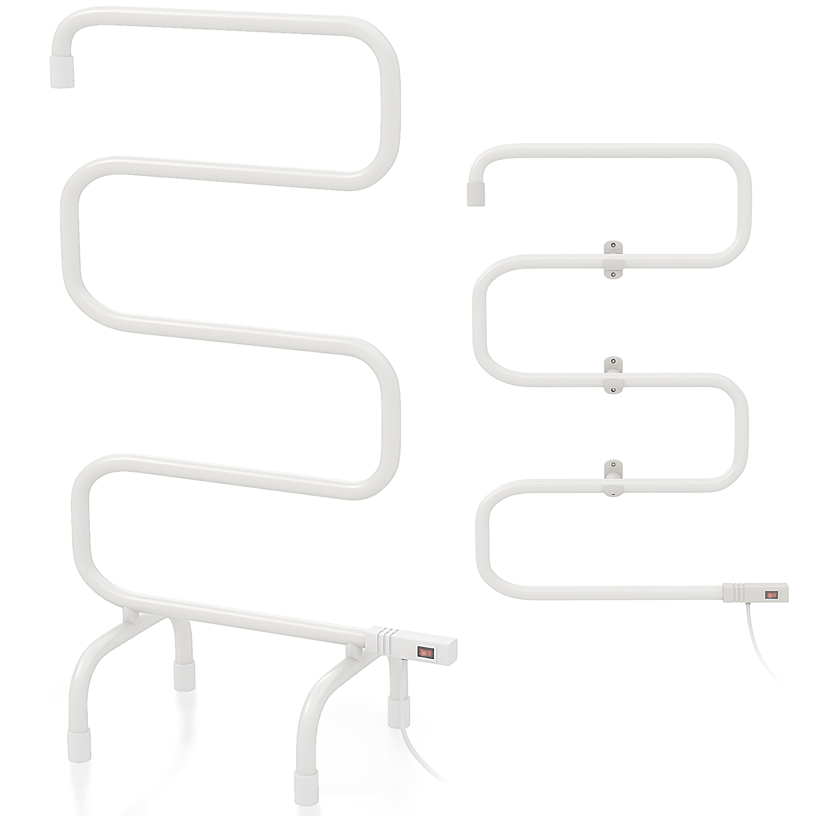 100W Electric Towel Warmer Drying Rack thumbnail 4