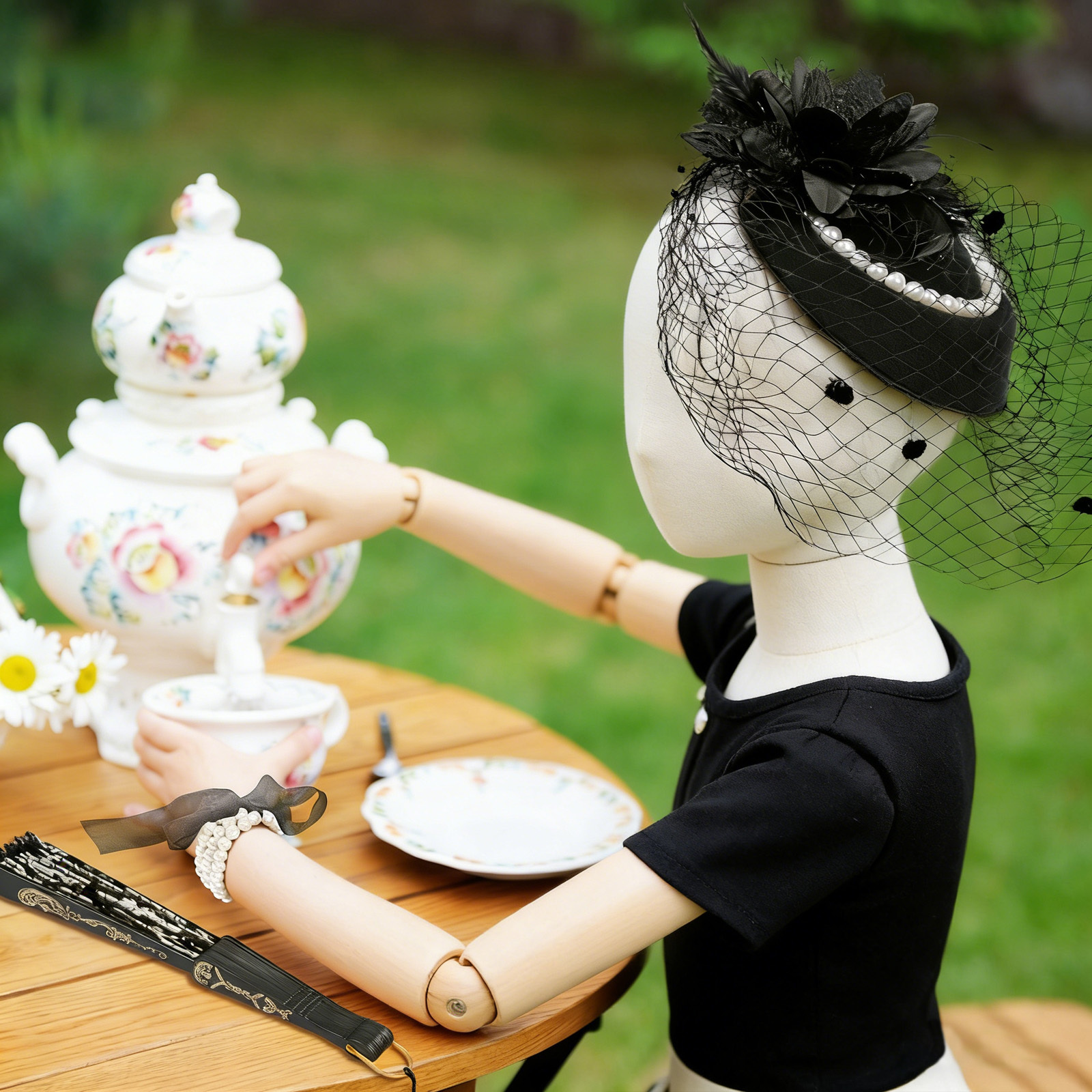 Lace Costume Accessory Set, picture 2 of 4