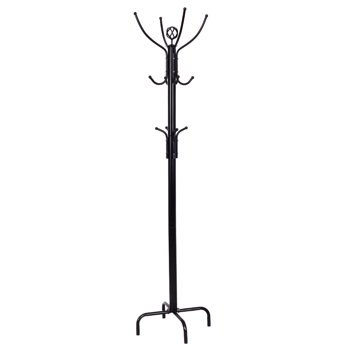 Metal Coat Rack With 12 Hooks thumbnail 5
