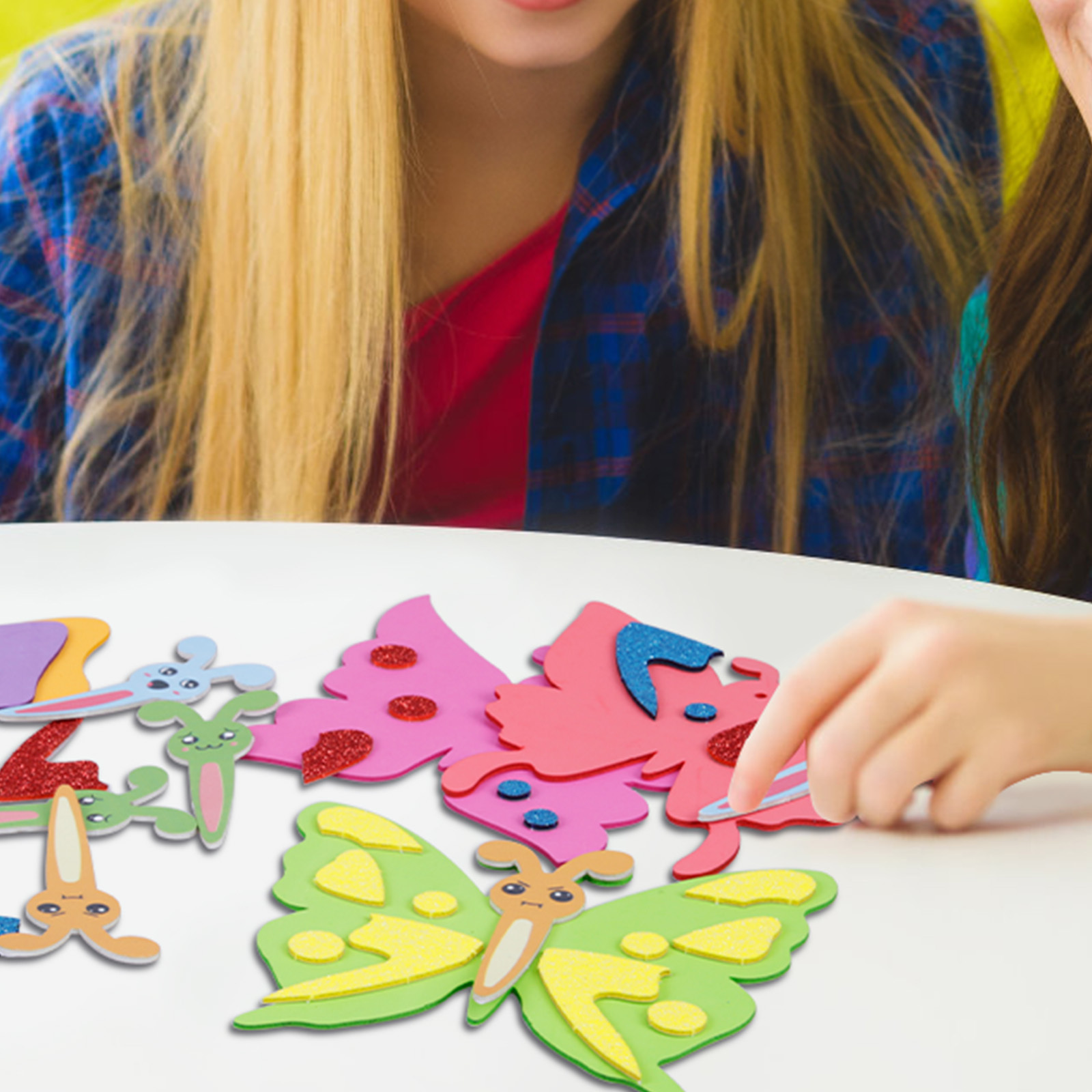Foam Rubber Butterflies