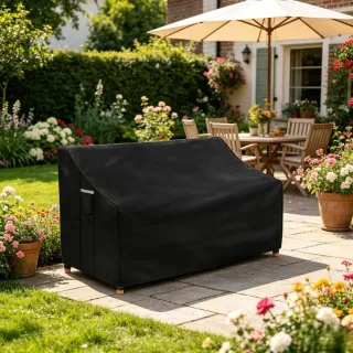 Protective Cover For 2-Seater Garden Bench - Cover For Outdoor Furniture - Party Decorations
