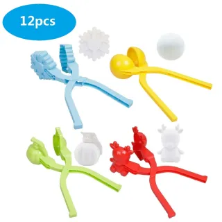 Multi-Piece Party Gift Sets, 12-Piece Snowball Maker—Perfect For Winter Fun, Easy To Use, And Great For Garden Decor—Ideal For Year-Round Activities
