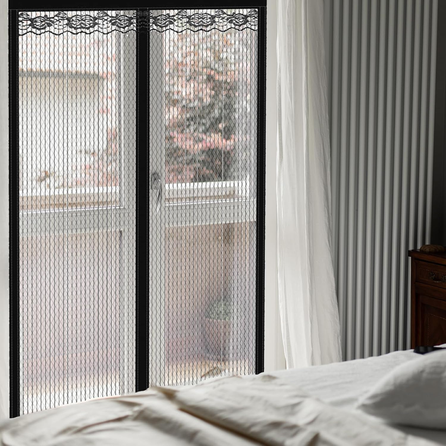 Fly Screen Door Magnet Insect Curtain No