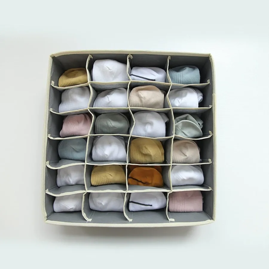 Fabric Drawer Organizers (7 + 24 Compartments)