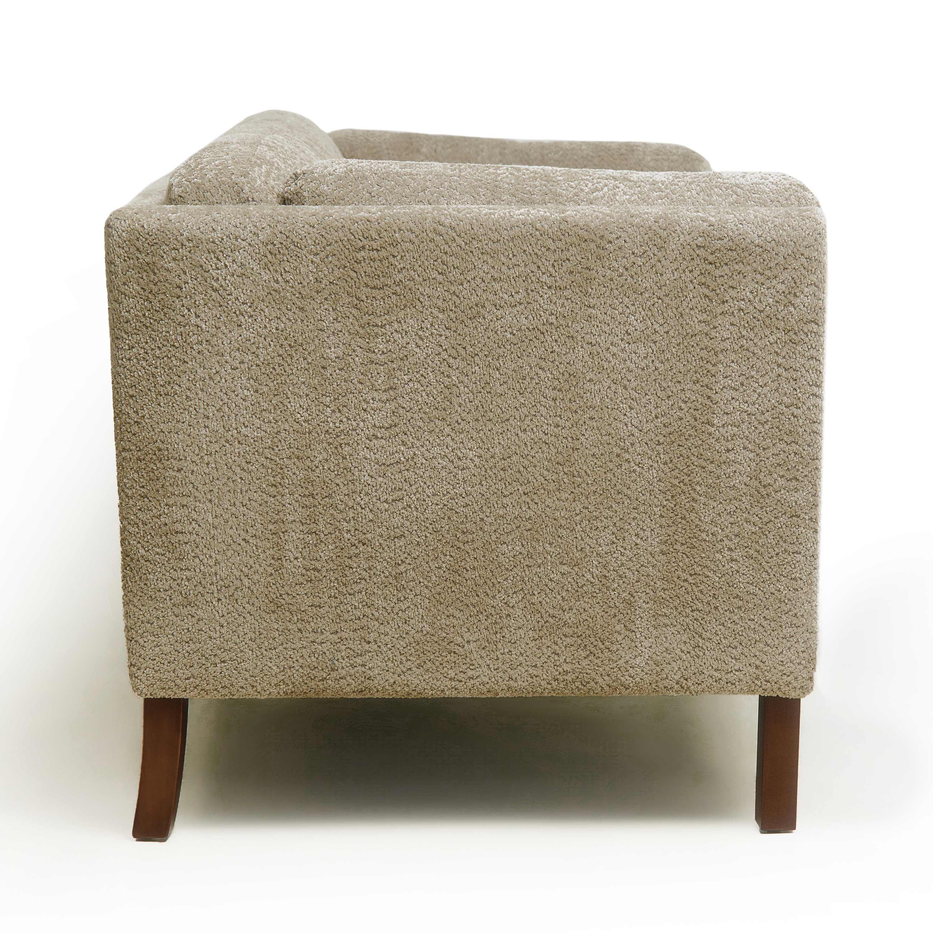 Modern Loveseats 58.27 Inches  Chenille Fabric Sofa Chair, Decorative Sofa, With Removable Cushion, Living Room, Study, Lounge Room,camel — foto 4