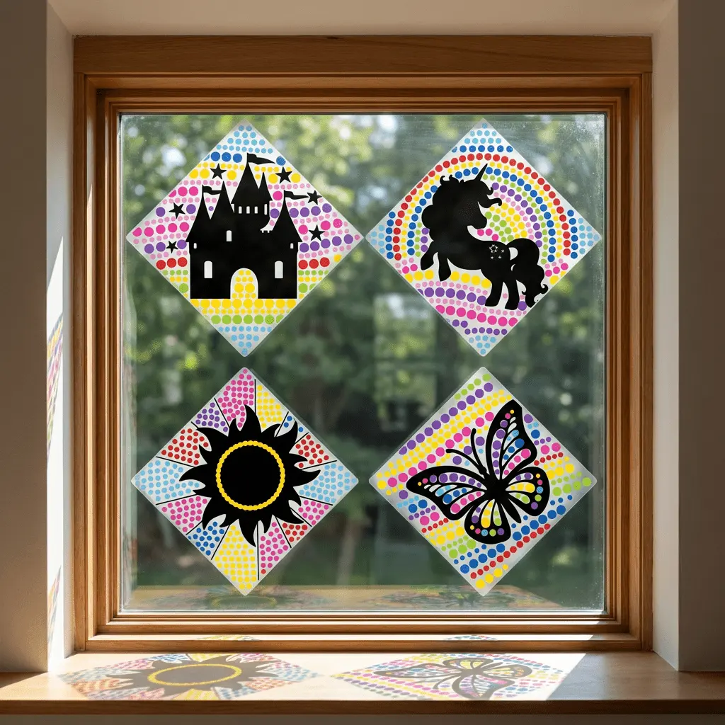 Of DIY Diamond Painting Window Decorations