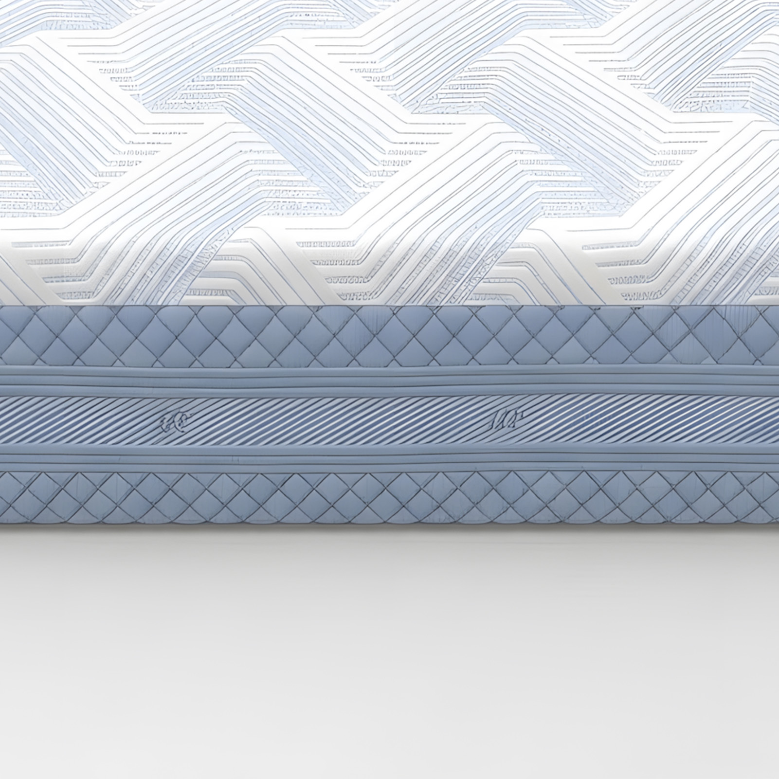Memory foam mattress thickness detail
