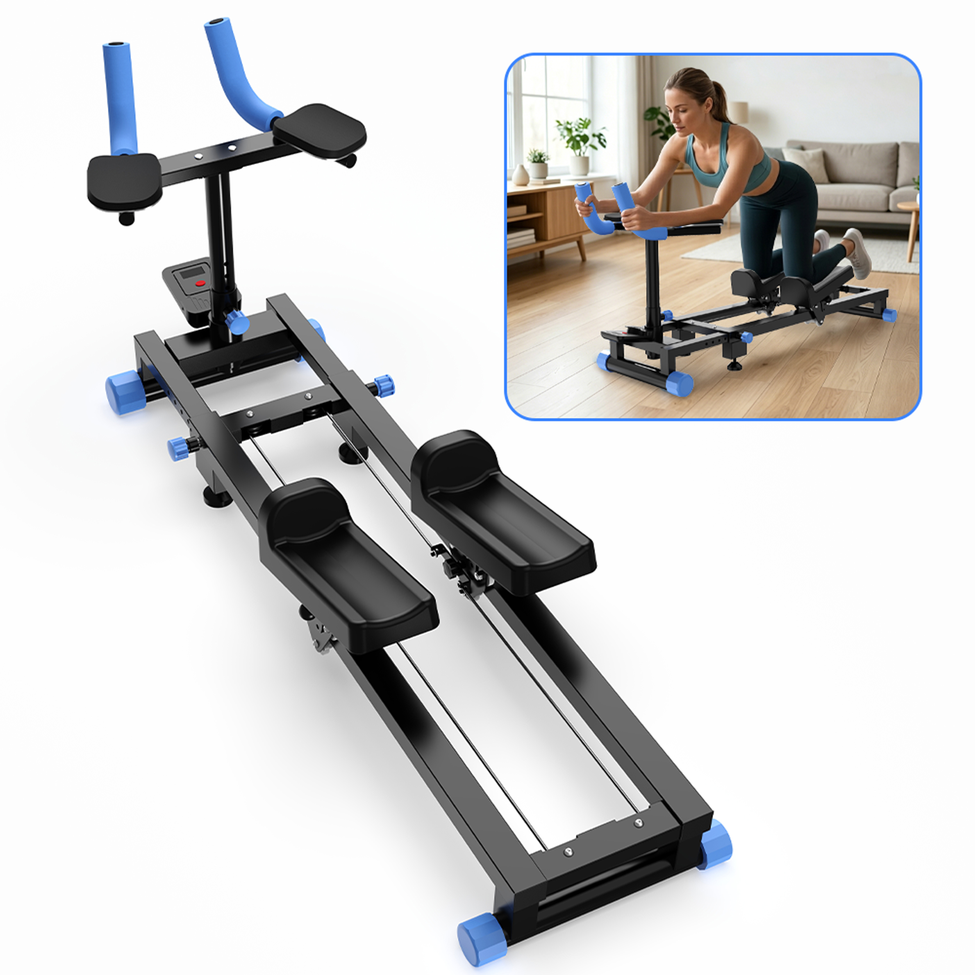 Crawl Spine Stretch Trainer, Spine Twist And Stretch Trainer, Core Training Equipment For Home Gym Office Daily Workout 3